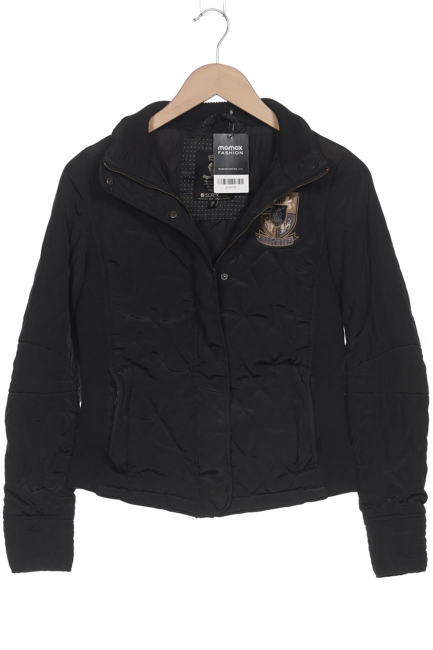 

Soccx Damen Jacke, schwarz, Gr. 36