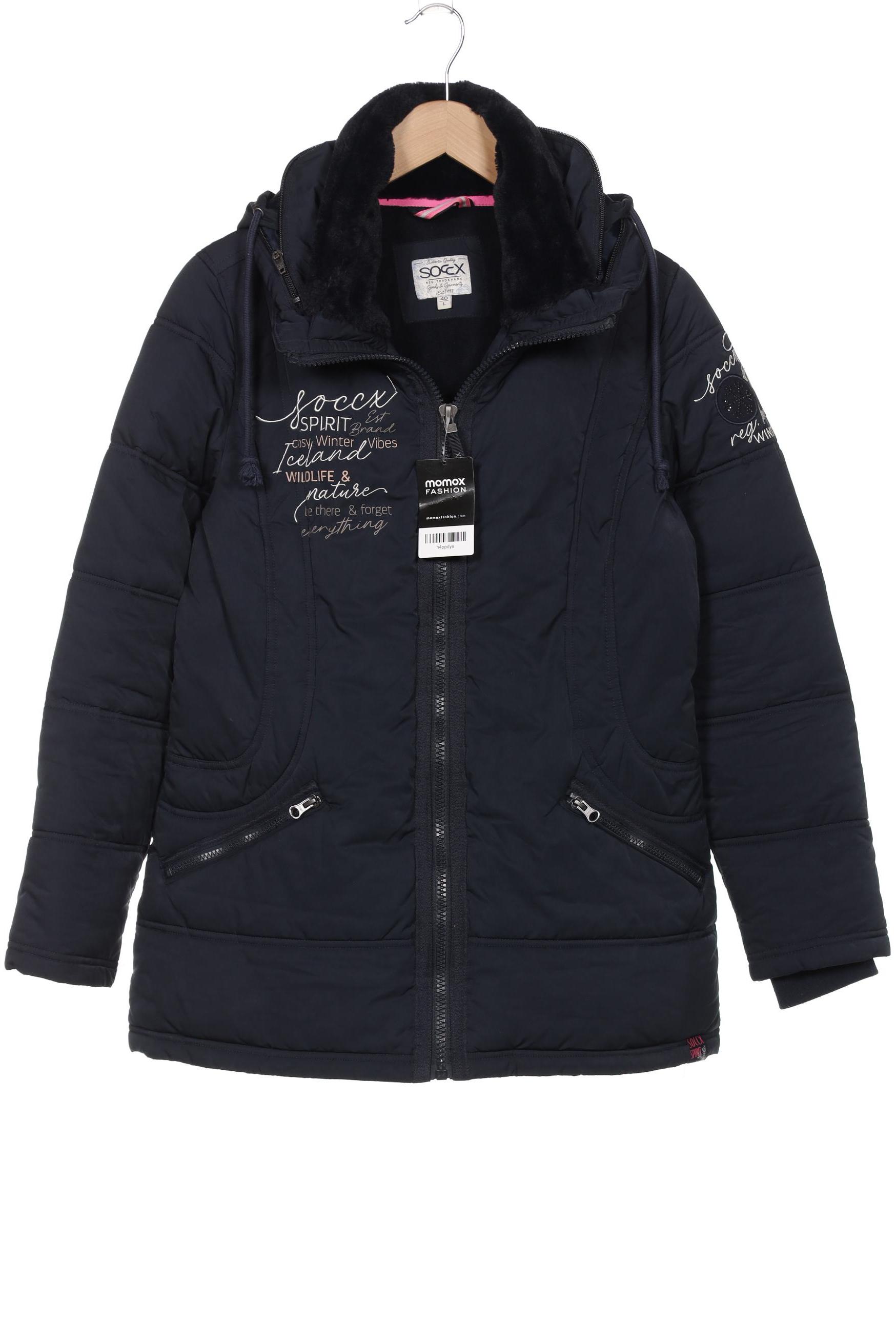 

Soccx Damen Jacke, marineblau, Gr. 40