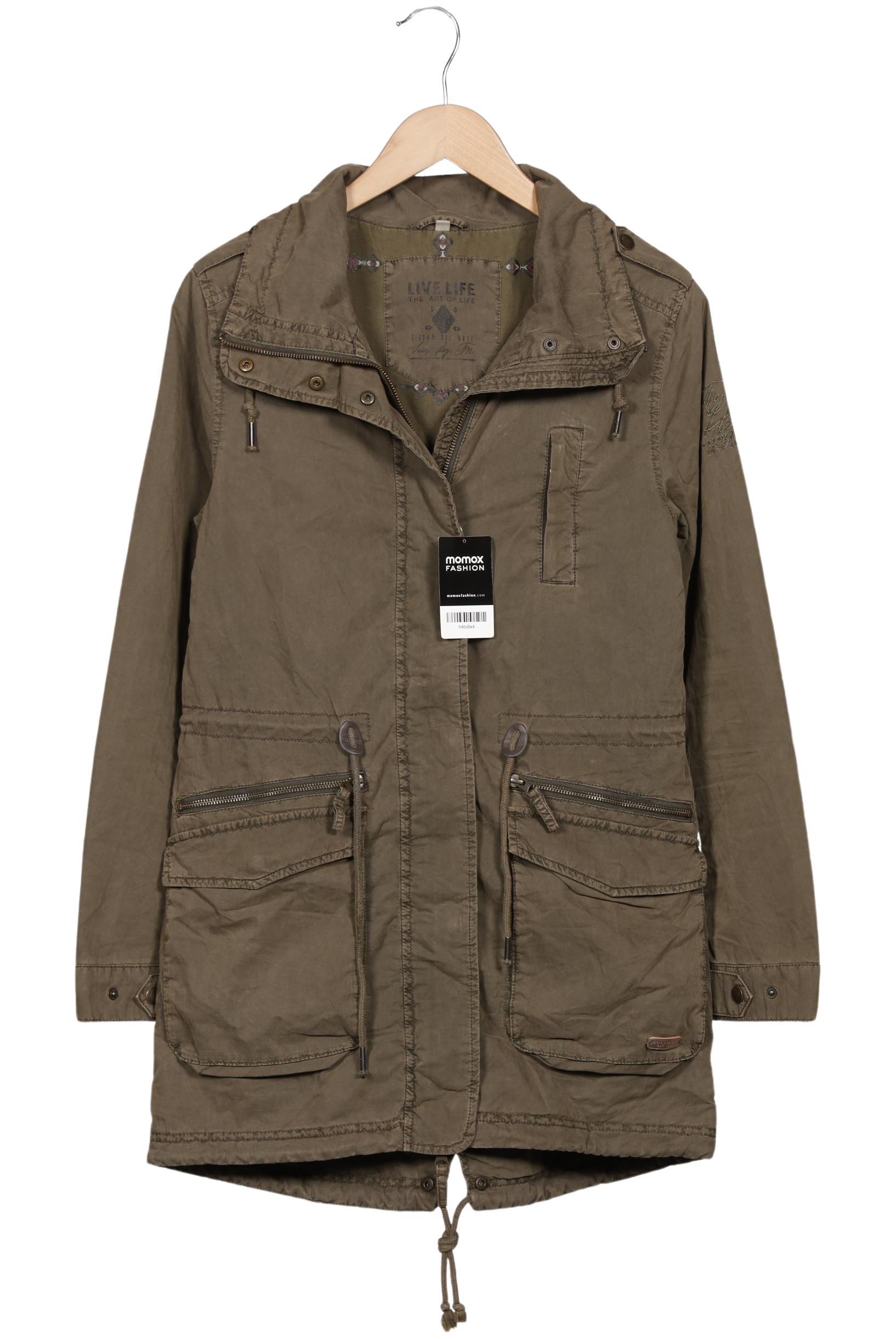 

Soccx Damen Jacke, grün, Gr. 36