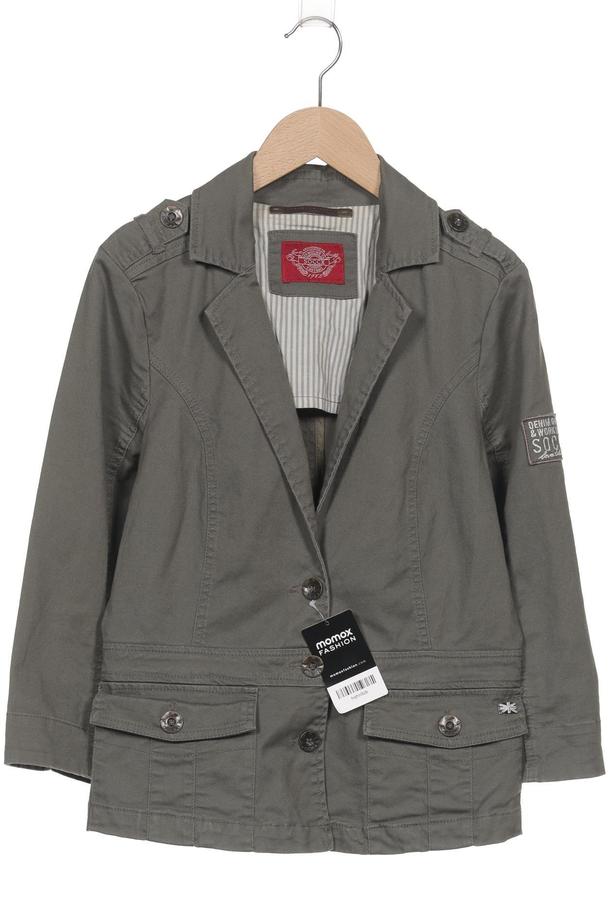 

Soccx Damen Jacke, grün, Gr. 38