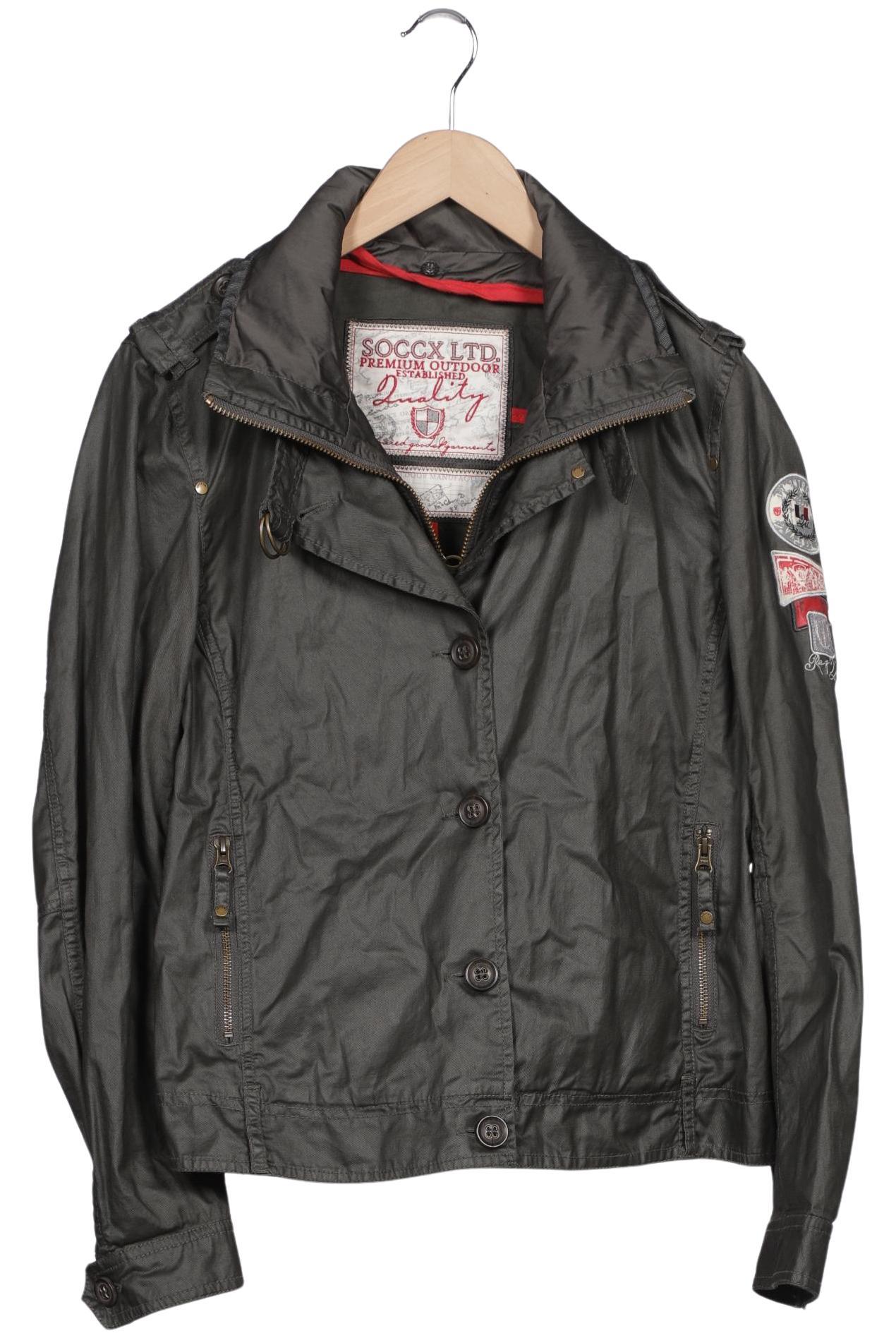 

Soccx Damen Jacke, grün, Gr. 44