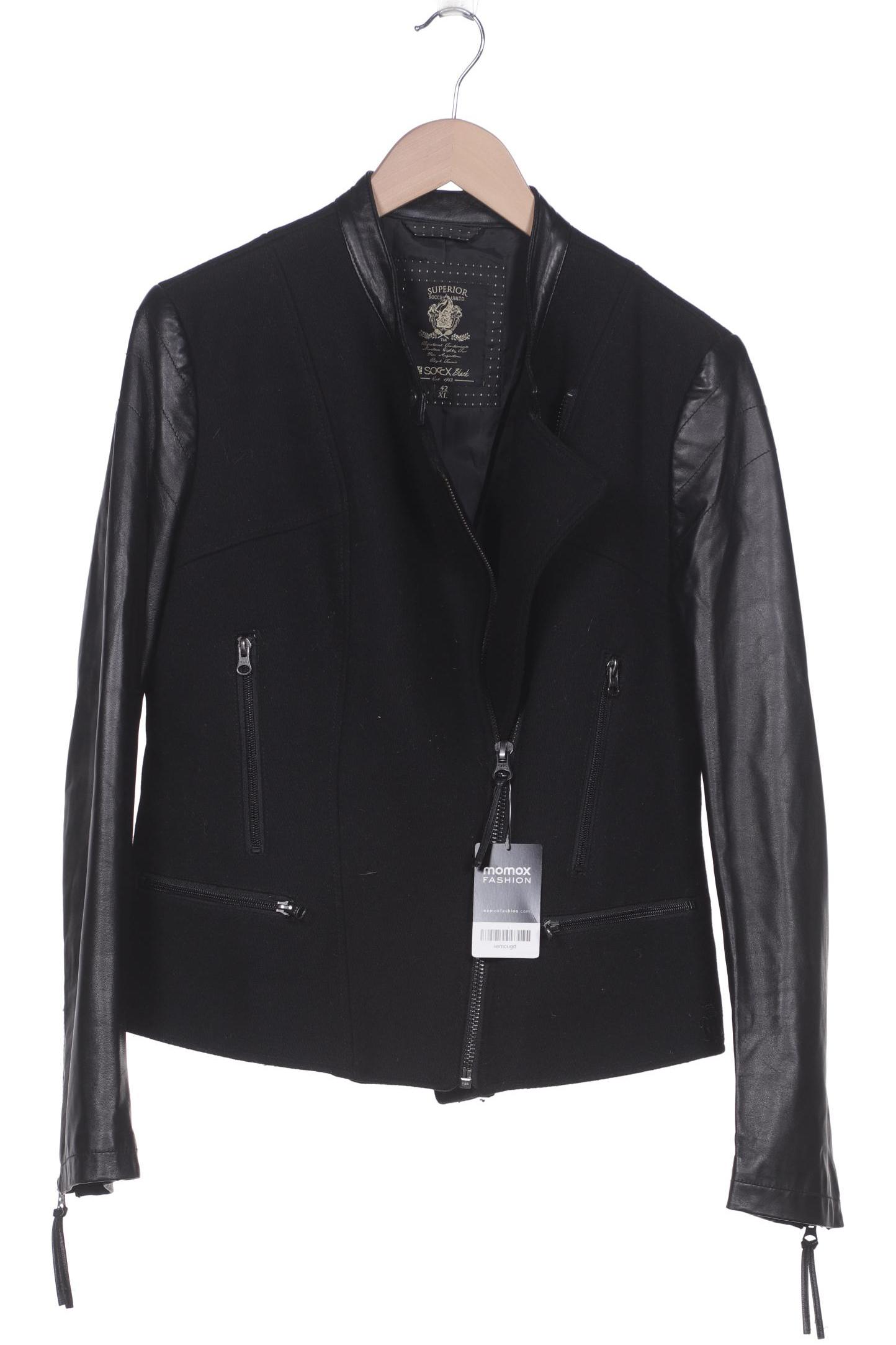 

Soccx Damen Jacke, schwarz, Gr. 42