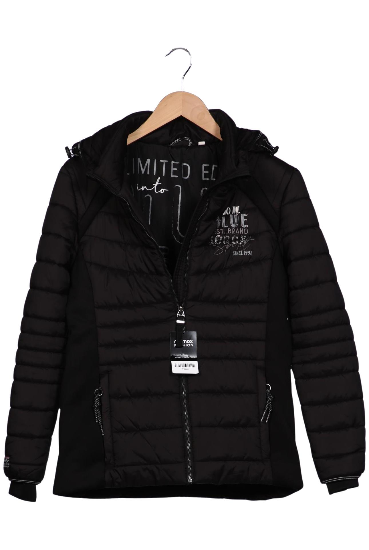 

Soccx Damen Jacke, schwarz, Gr. 38