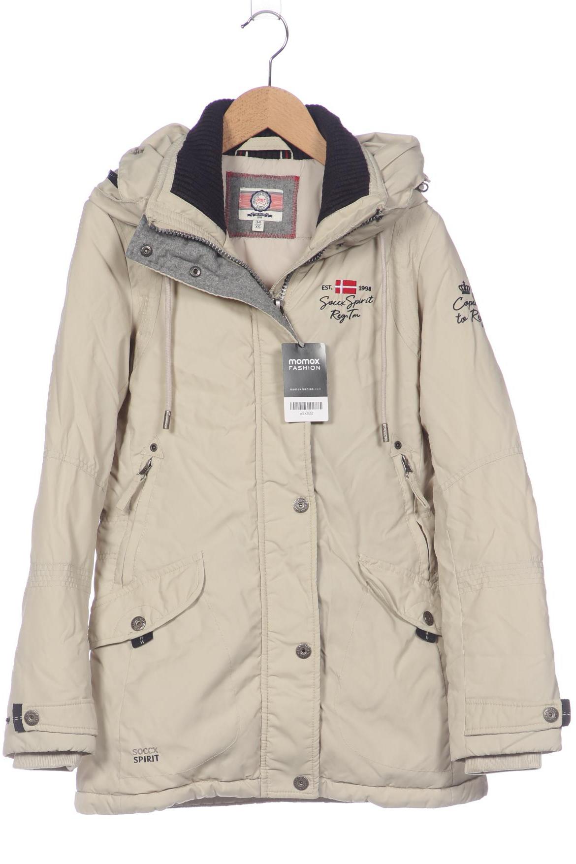 

Soccx Damen Jacke, cremeweiß, Gr. 34