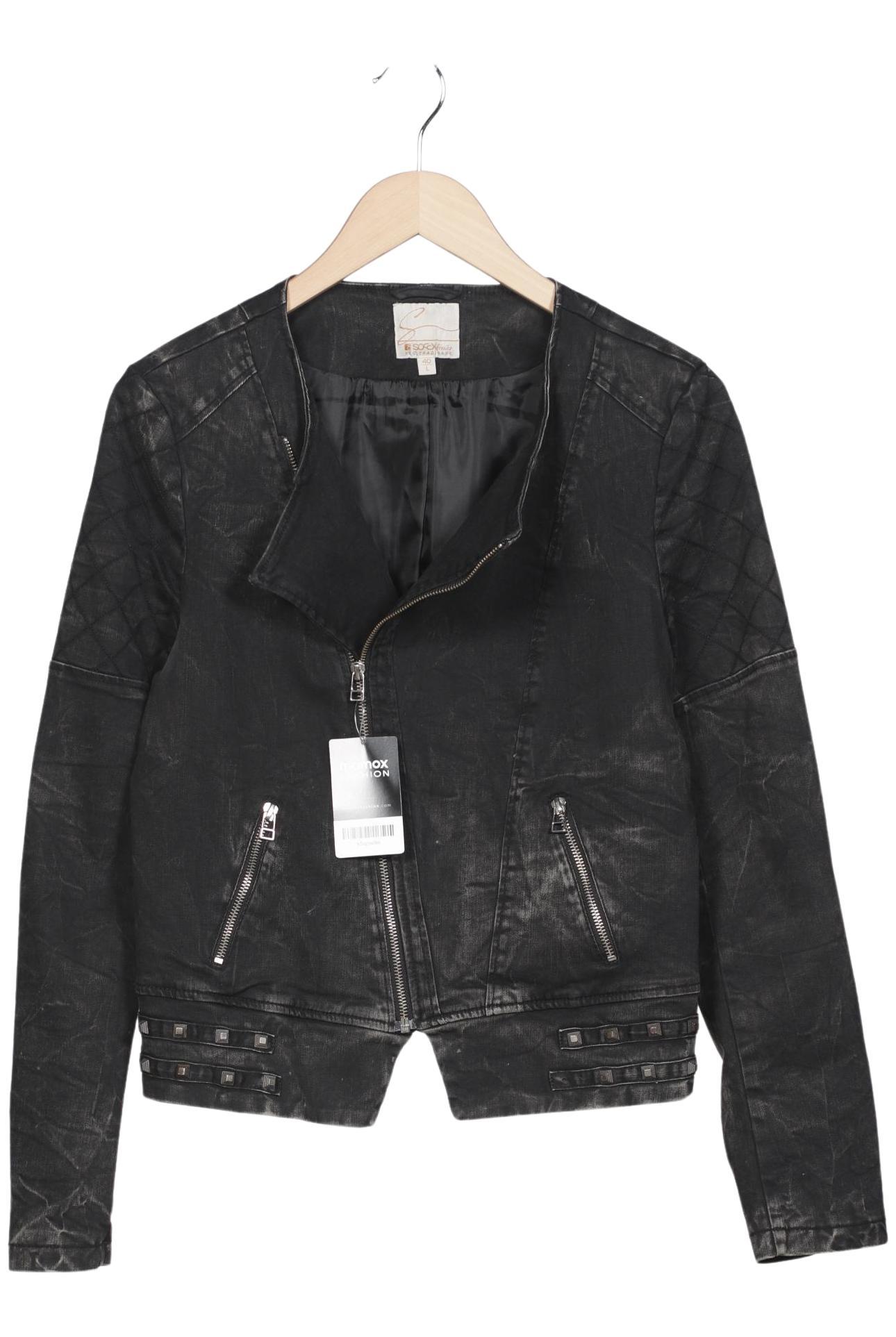 

Soccx Damen Jacke, schwarz, Gr. 40