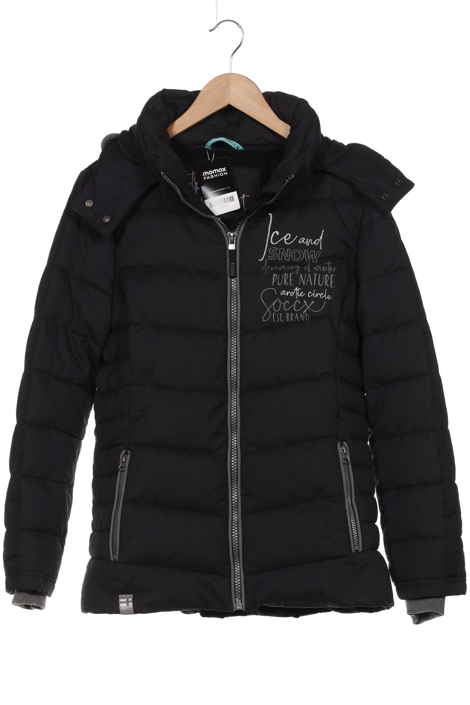 

Soccx Damen Jacke, schwarz, Gr. 40