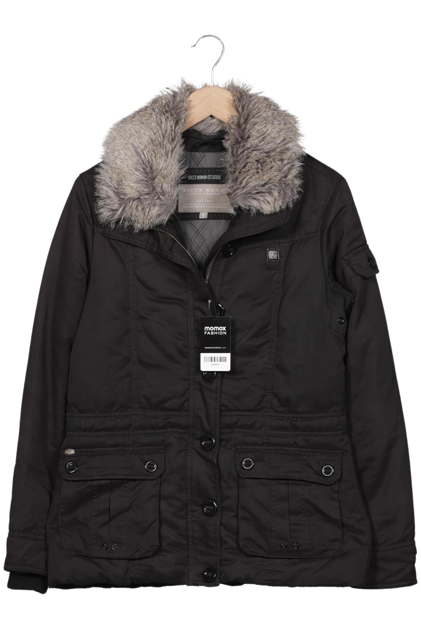 

Soccx Damen Jacke, schwarz, Gr. 36