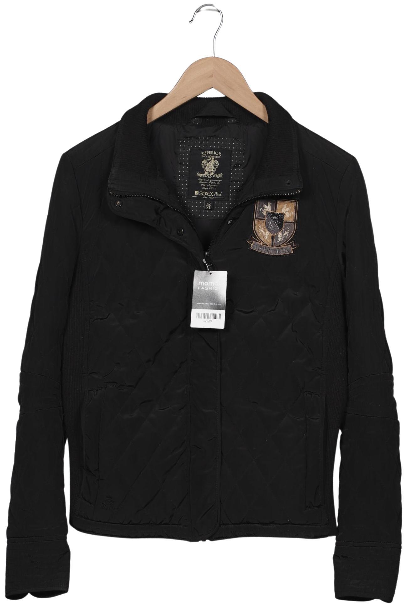

Soccx Damen Jacke, schwarz, Gr. 42