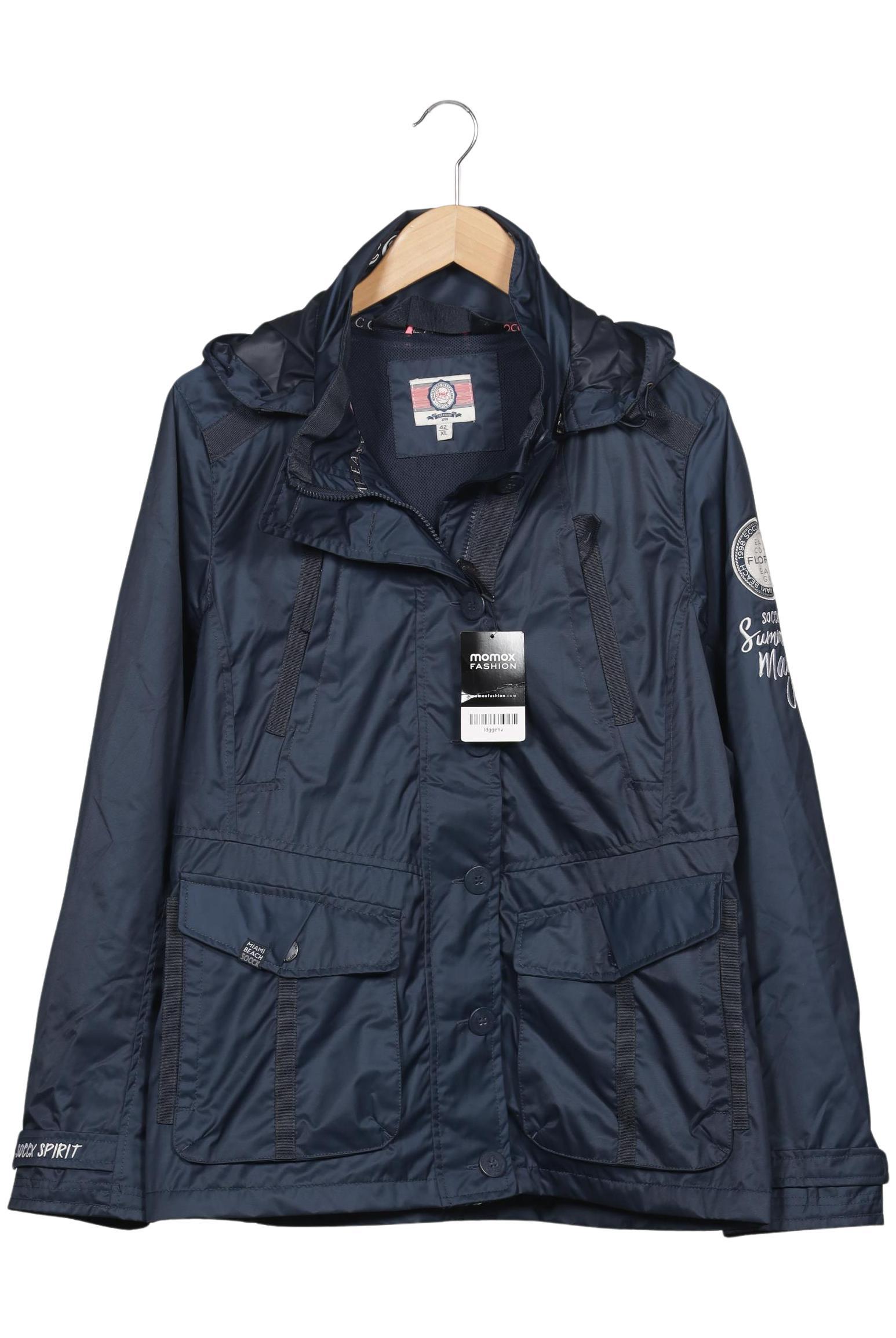 

Soccx Damen Jacke, marineblau, Gr. 42