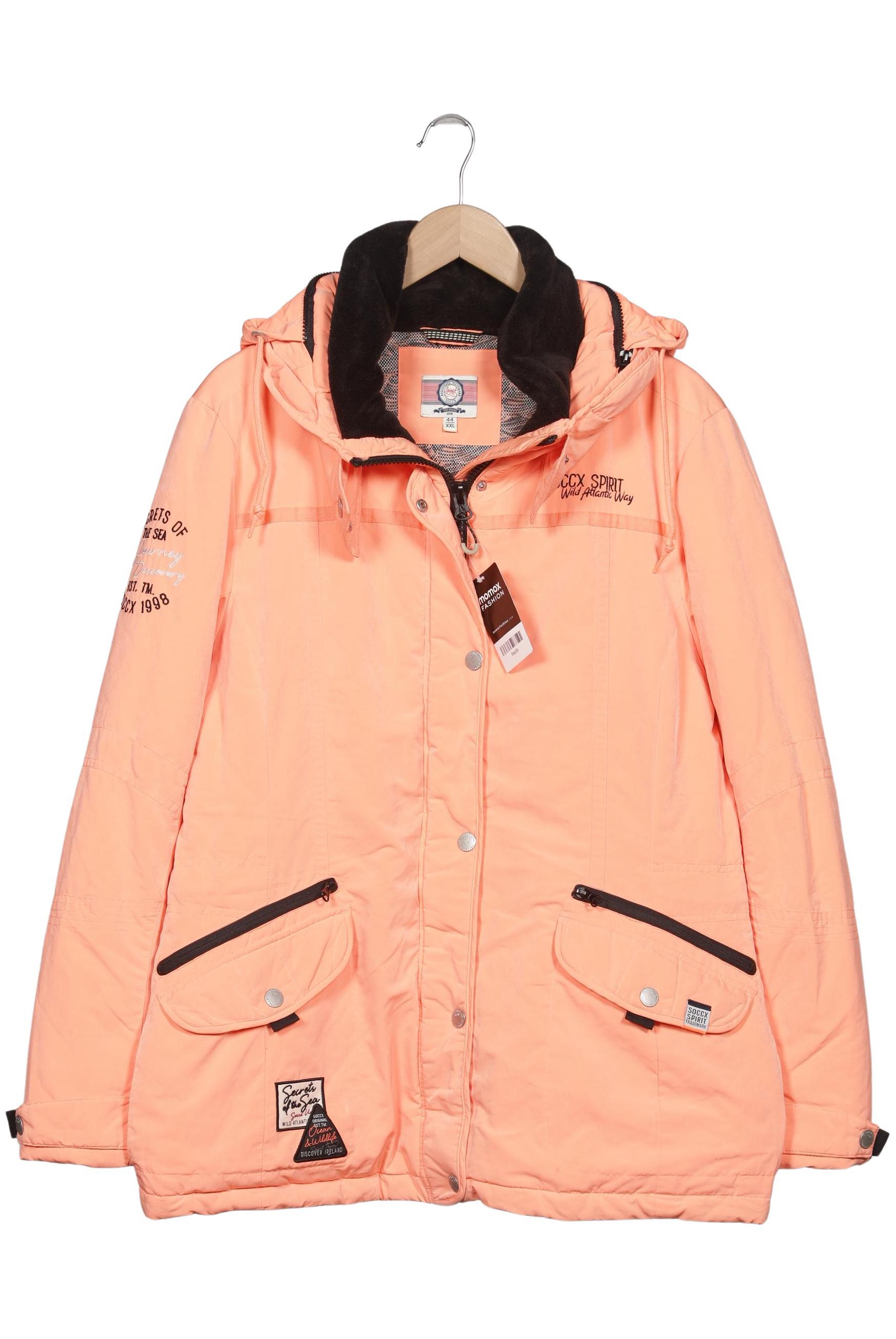 

Soccx Damen Jacke, orange, Gr. 44