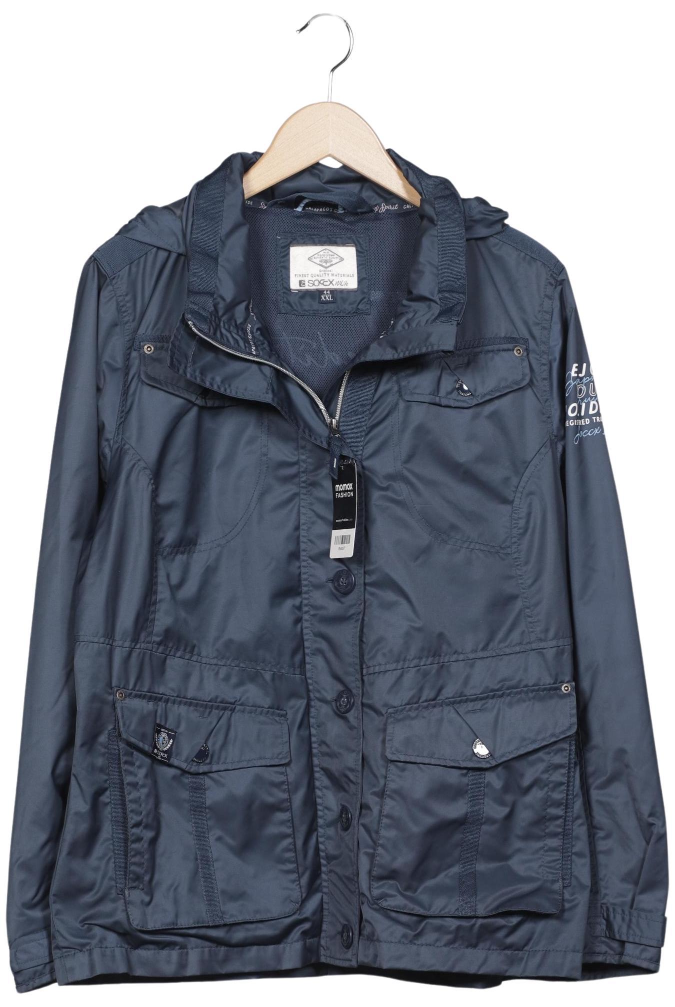 

Soccx Damen Jacke, marineblau, Gr. 44