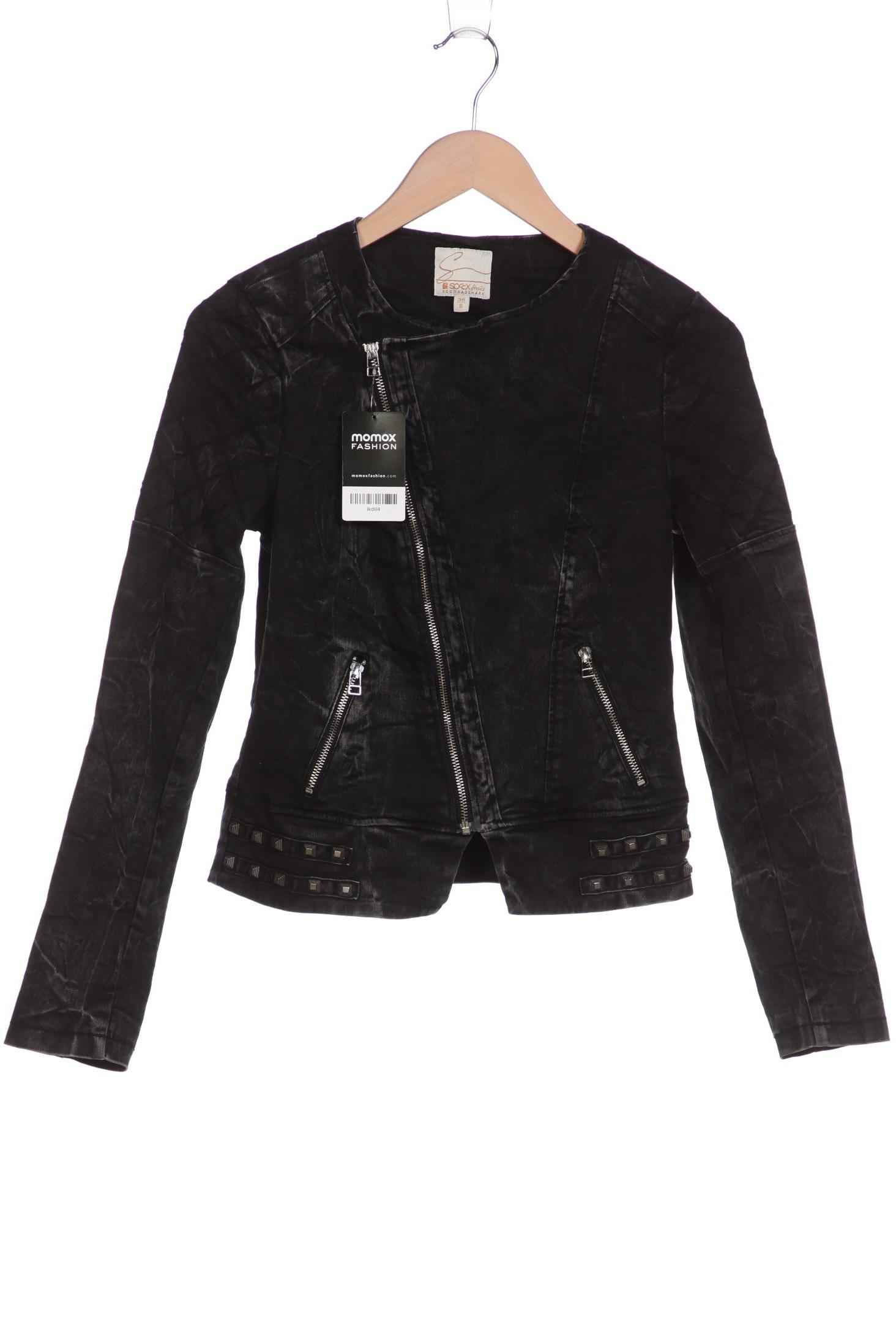 

SOCCX Damen Jacke, schwarz