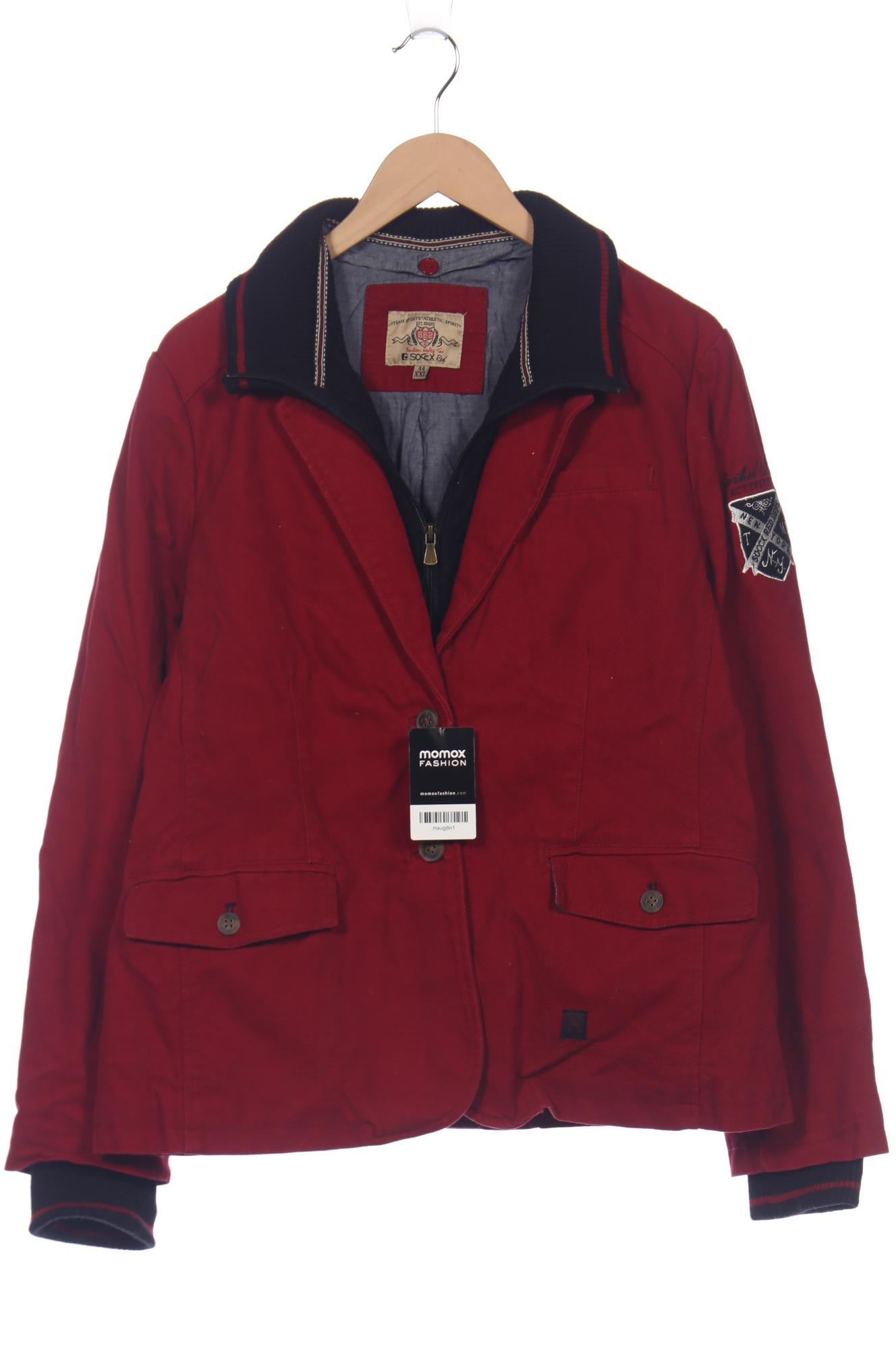 

Soccx Damen Jacke, bordeaux, Gr. 44
