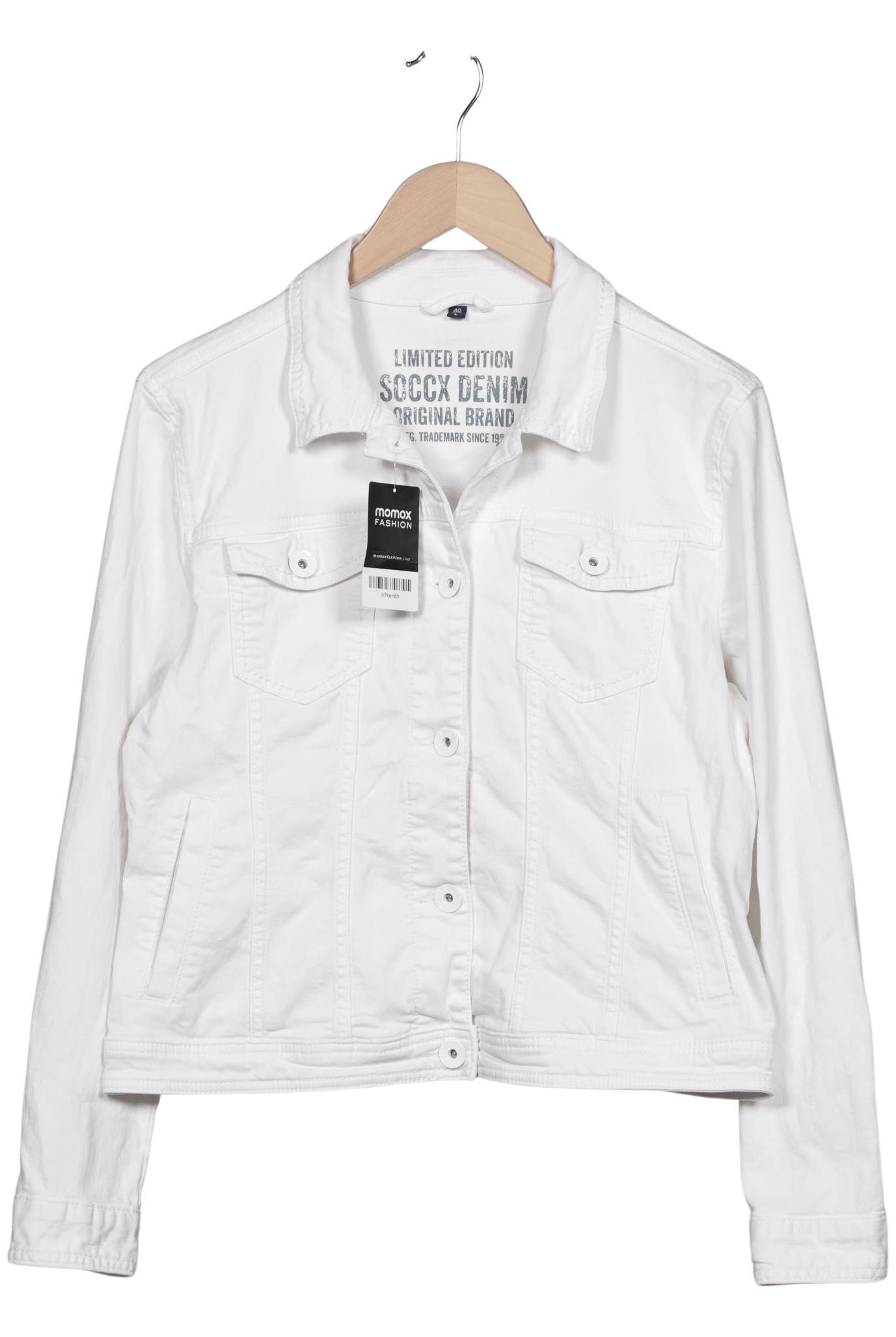 

Soccx Damen Jacke, weiß, Gr. 40