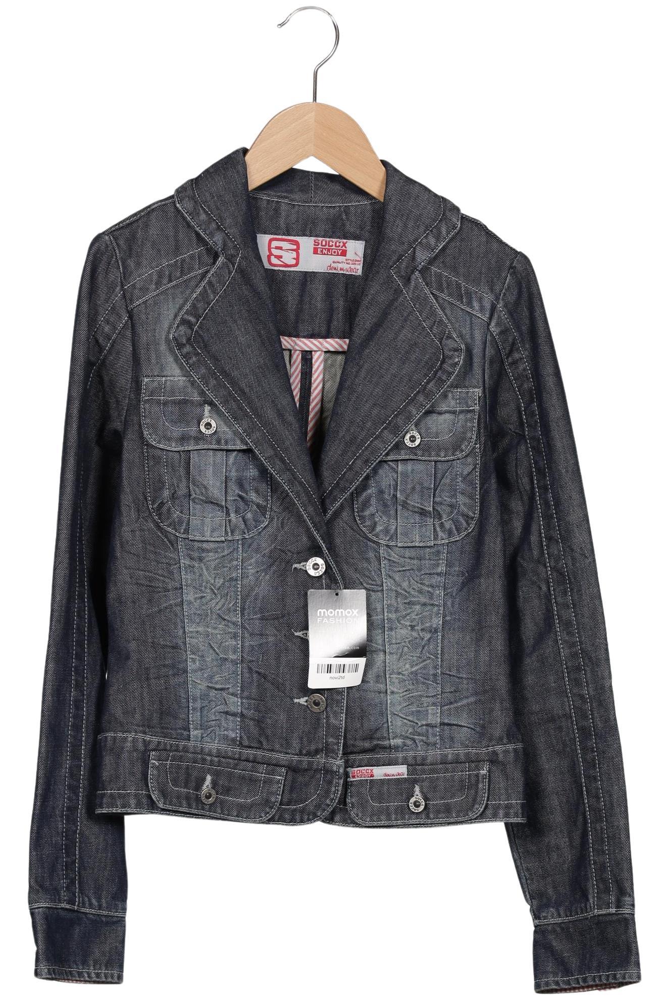 

Soccx Damen Jacke, marineblau, Gr. 36