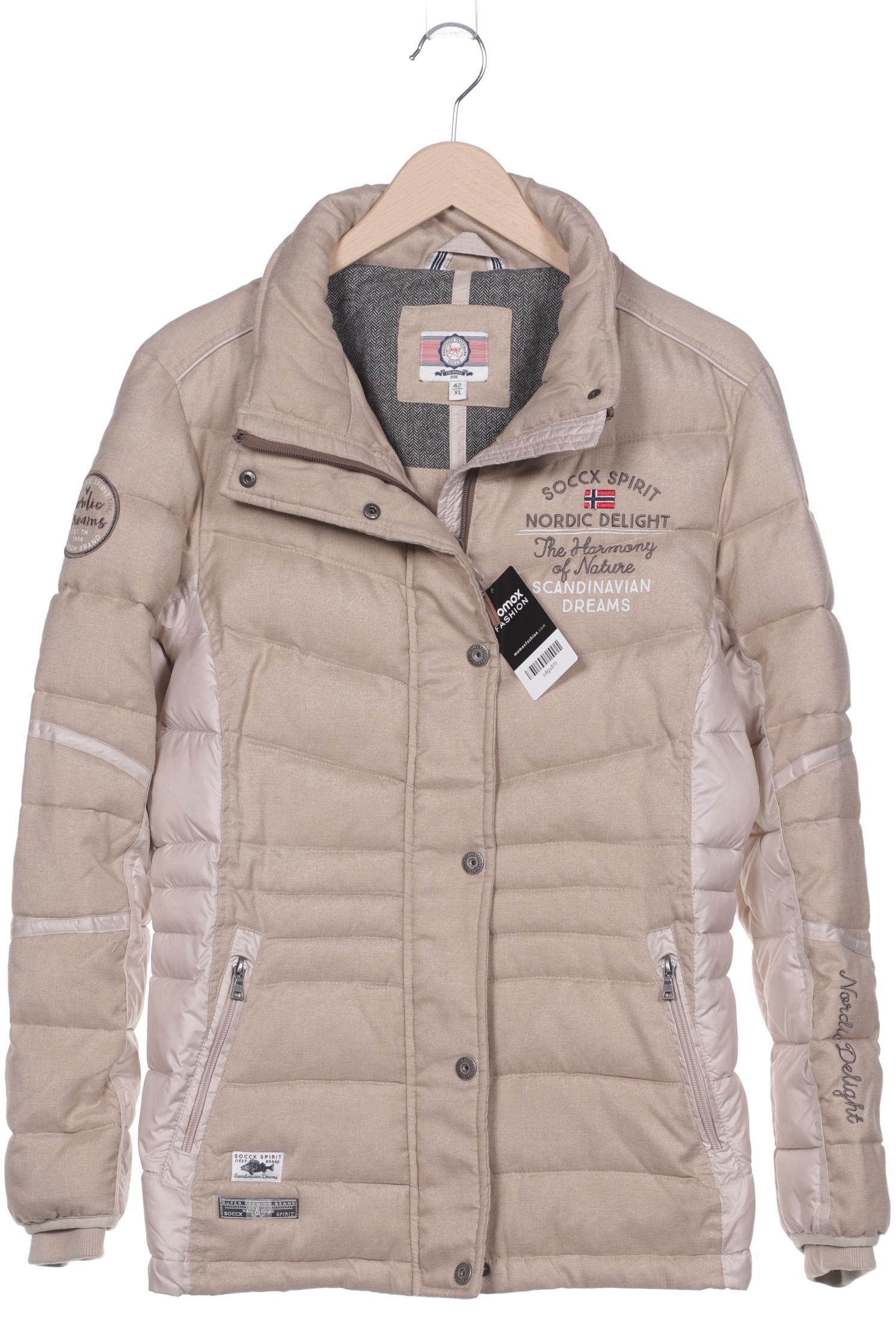 

Soccx Damen Jacke, beige, Gr. 42