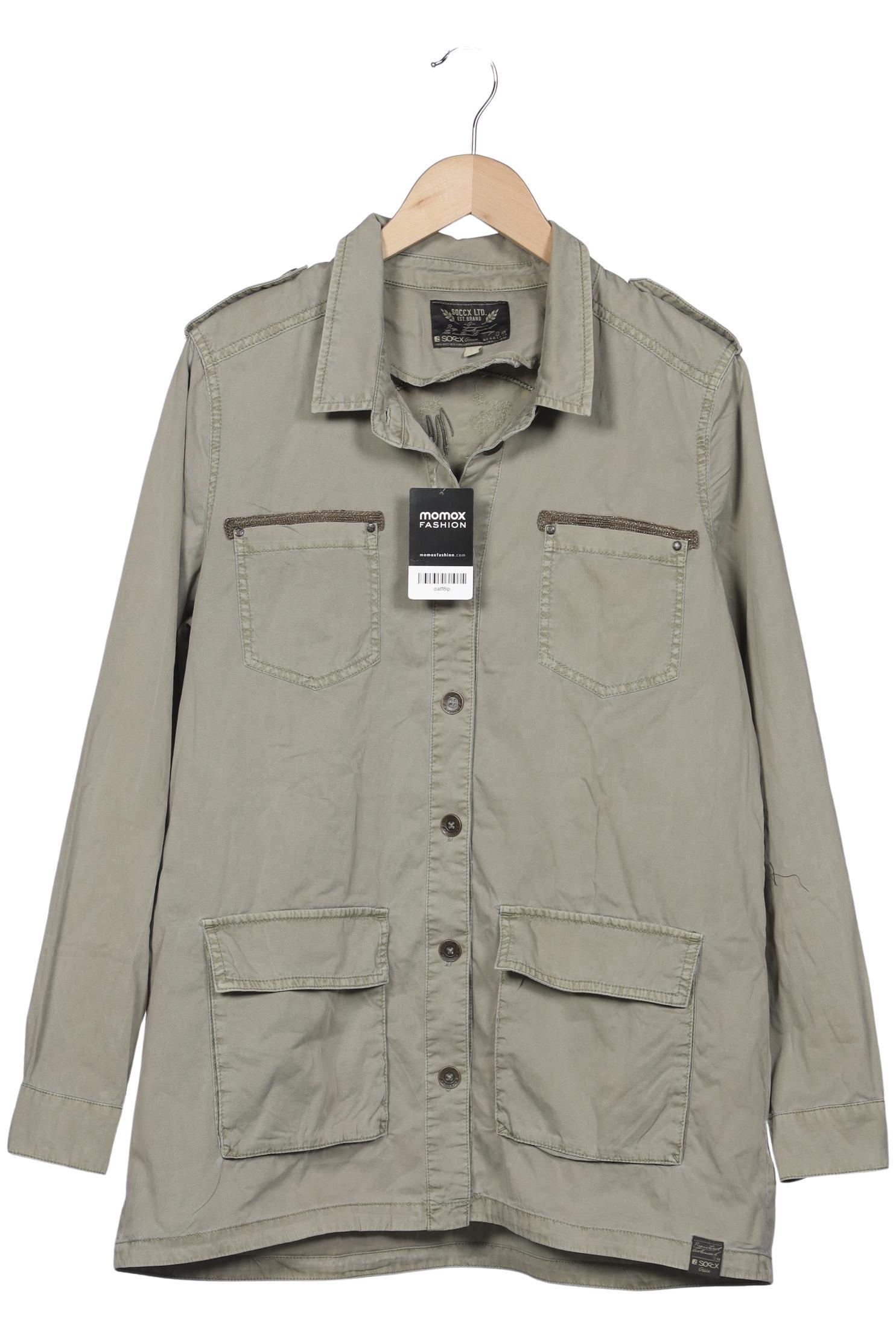 

Soccx Damen Jacke, grün, Gr. 40