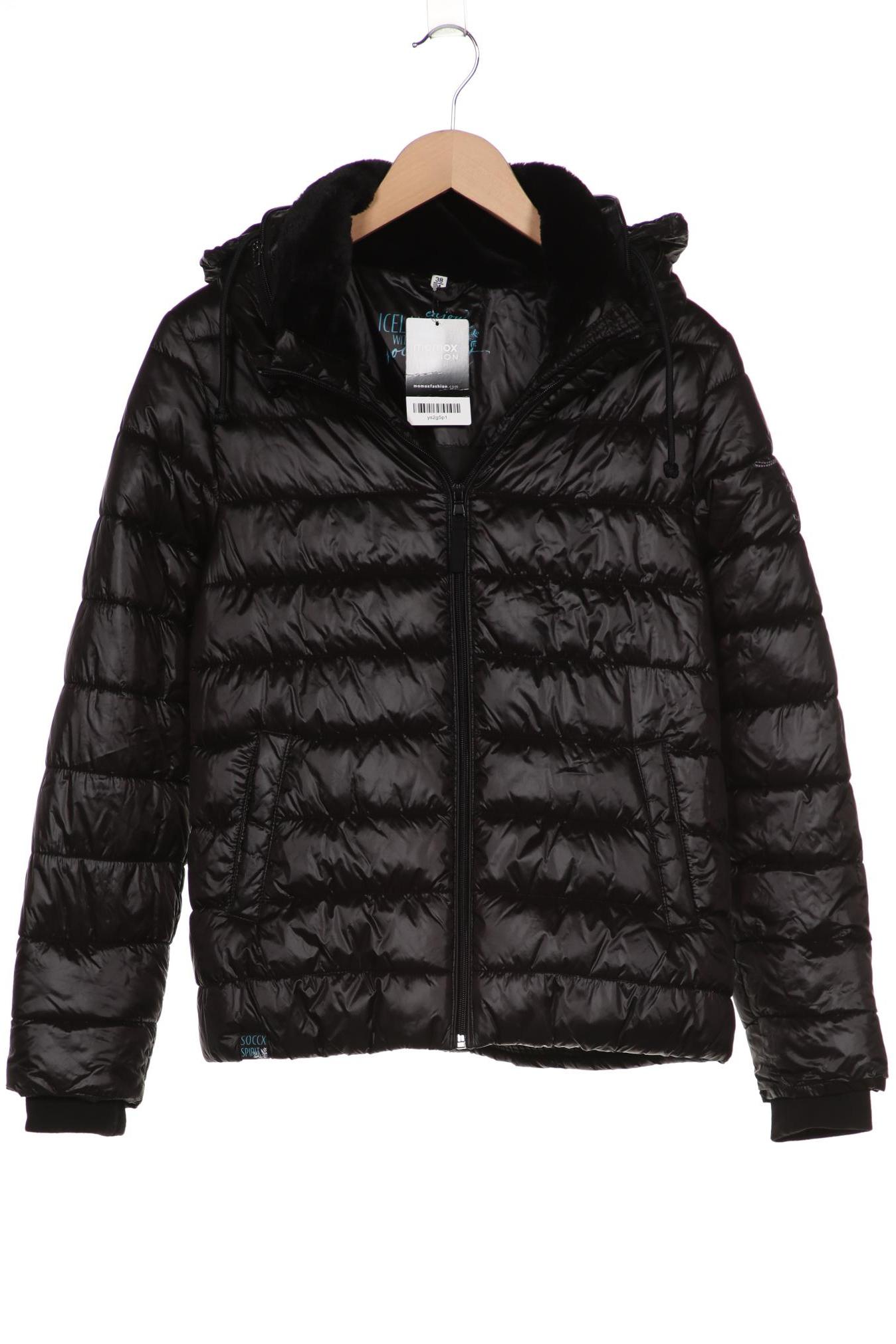 

Soccx Damen Jacke, schwarz, Gr. 38
