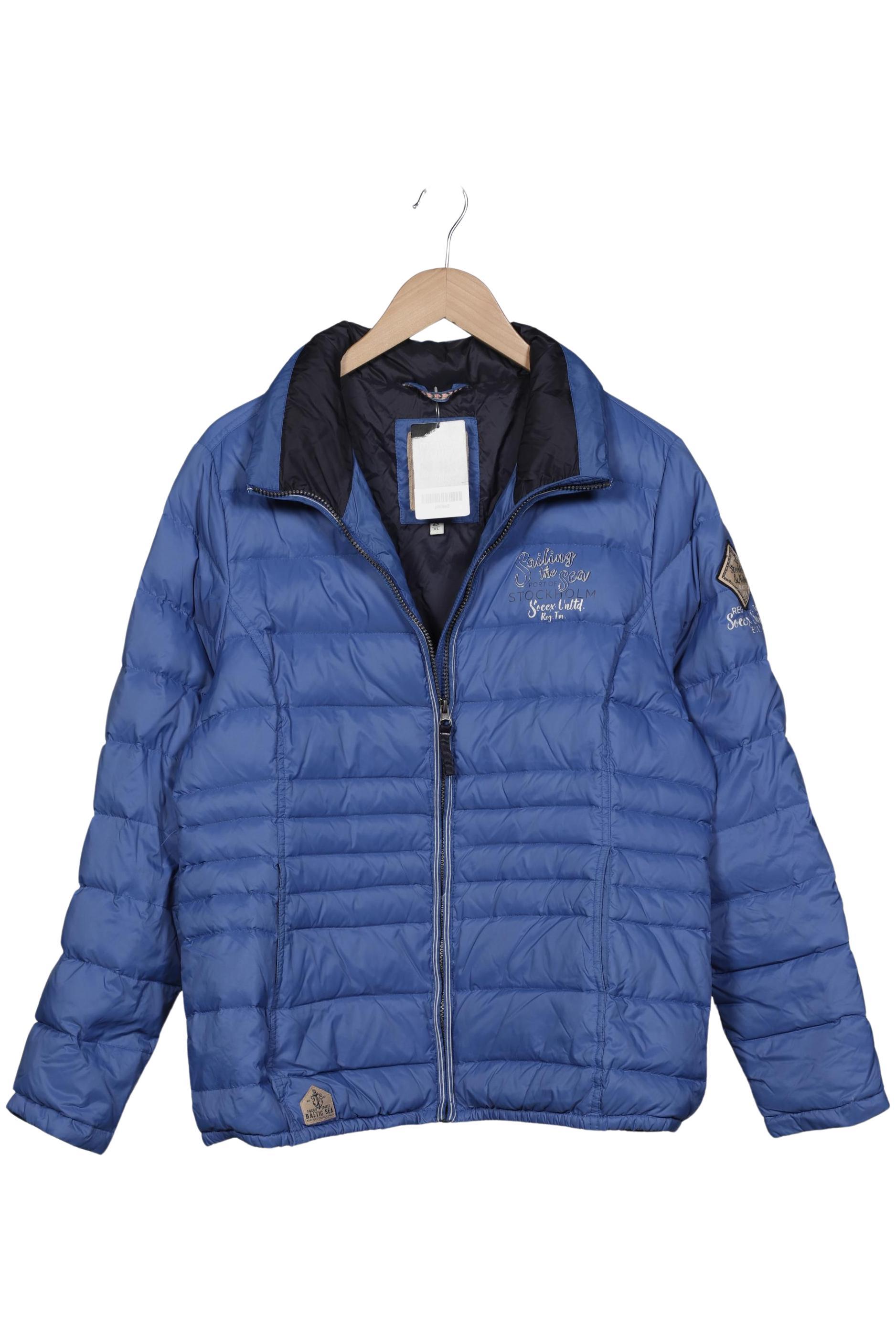 

Soccx Damen Jacke, blau, Gr. 42