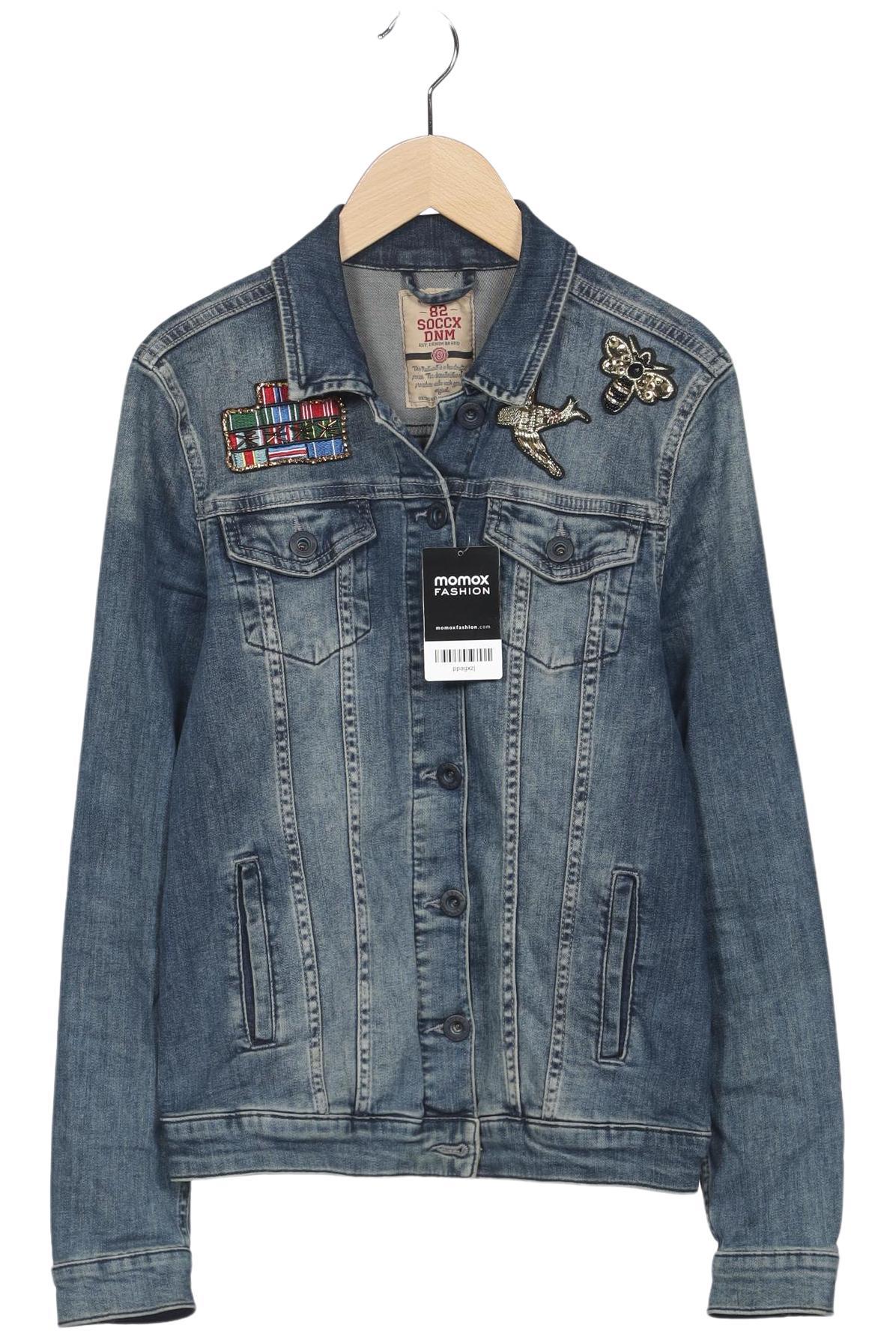 

Soccx Damen Jacke, blau, Gr. 36