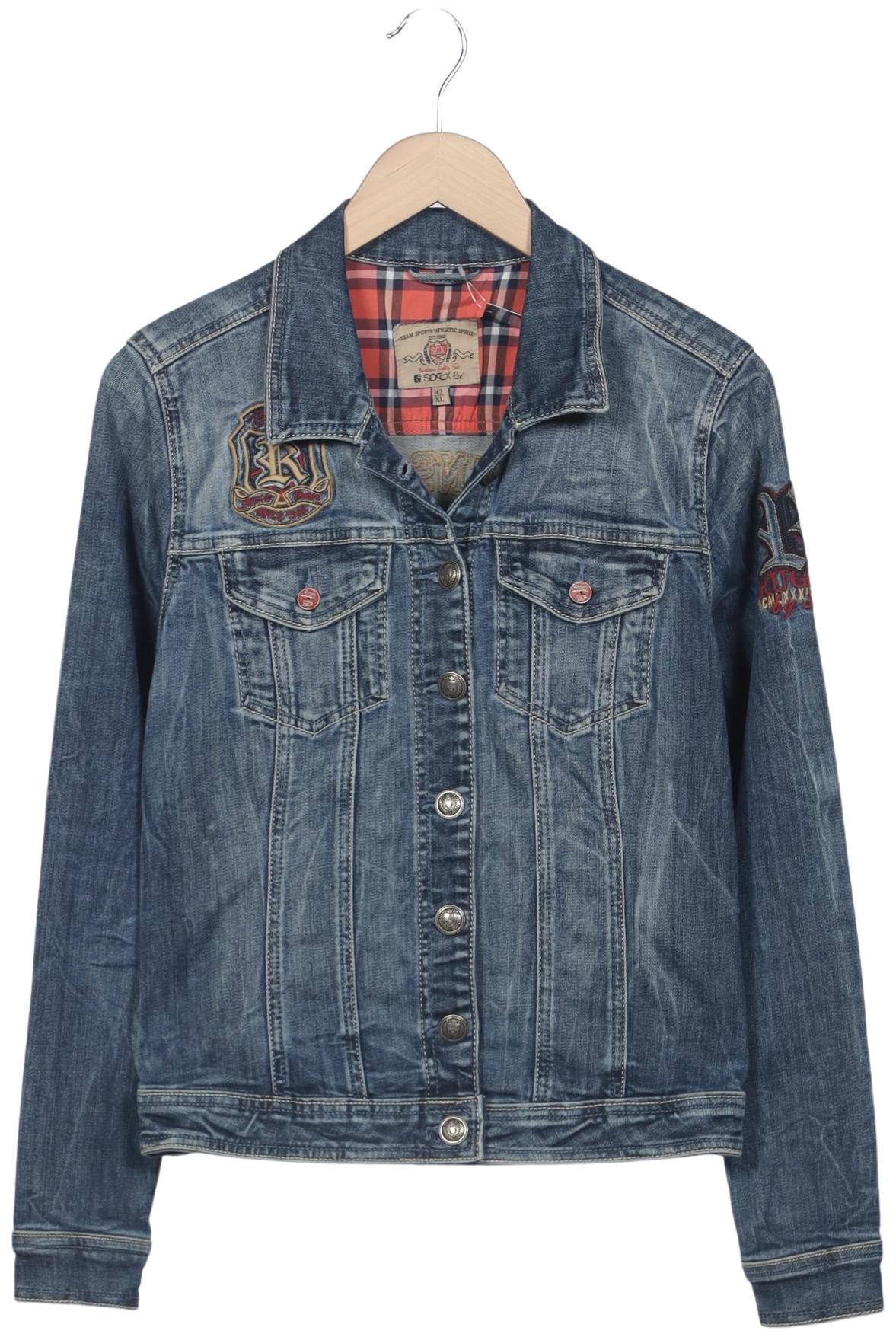 

Soccx Damen Jacke, blau, Gr. 42