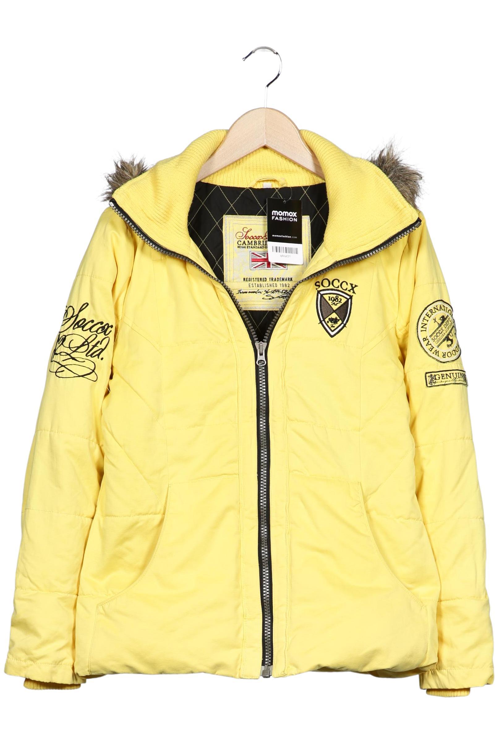 

Soccx Damen Jacke, gelb, Gr. 38