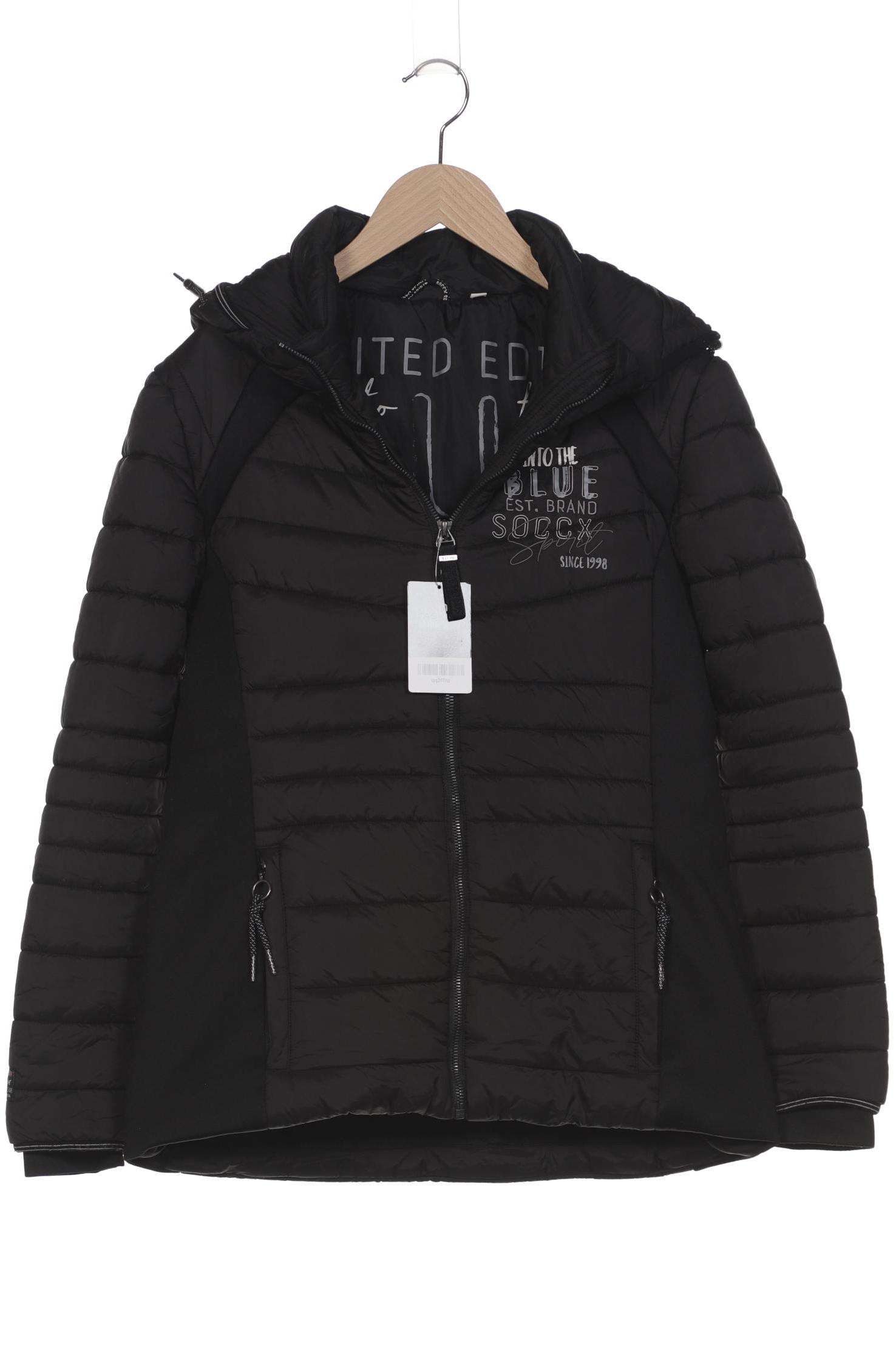 

Soccx Damen Jacke, schwarz, Gr. 38