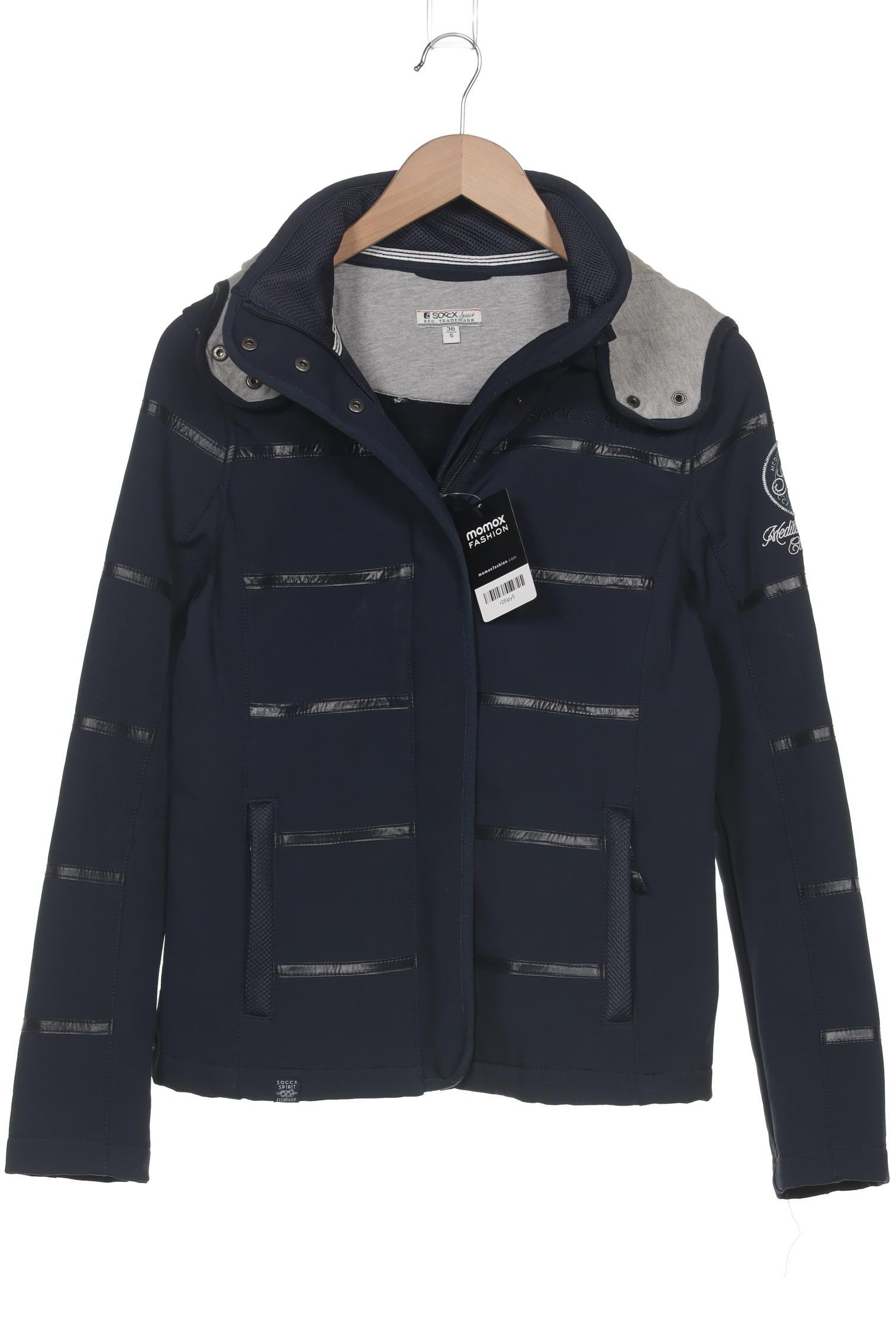 

Soccx Damen Jacke, marineblau, Gr. 36