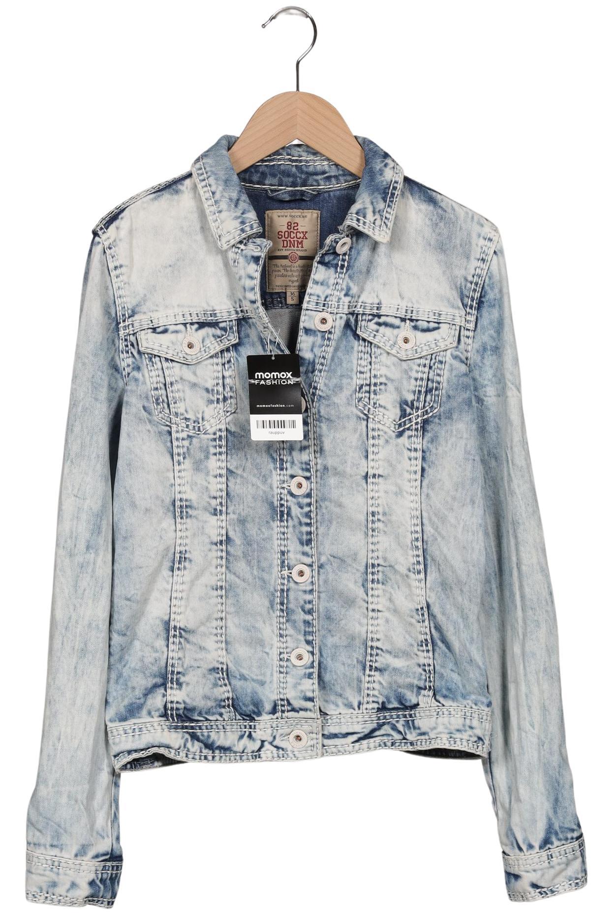 

Soccx Damen Jacke, hellblau, Gr. 36