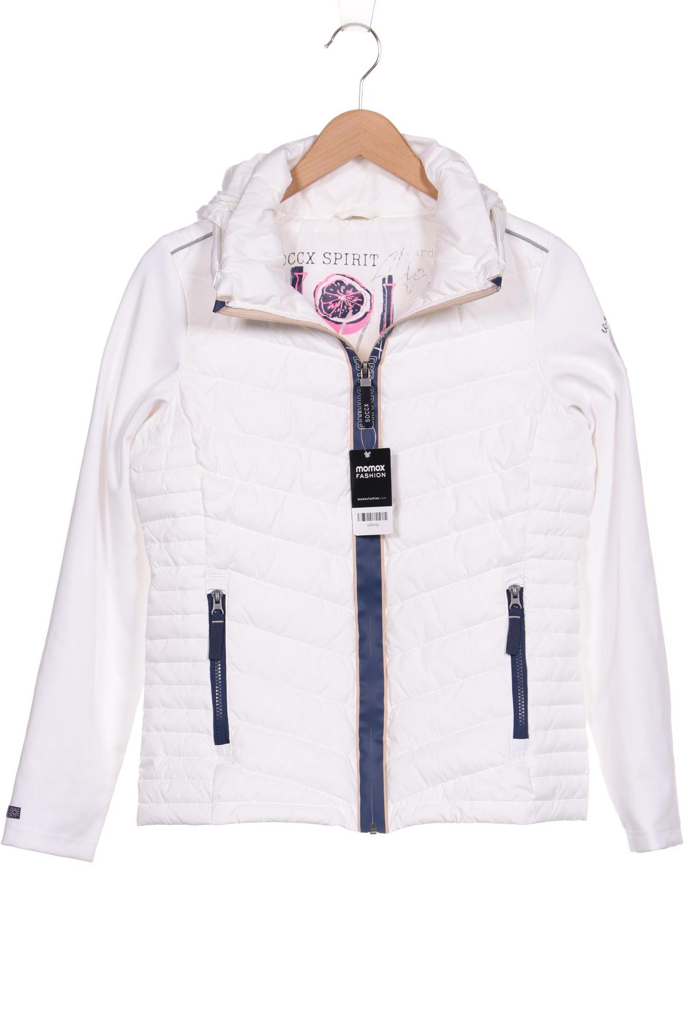 

SOCCX Damen Jacke, weiß