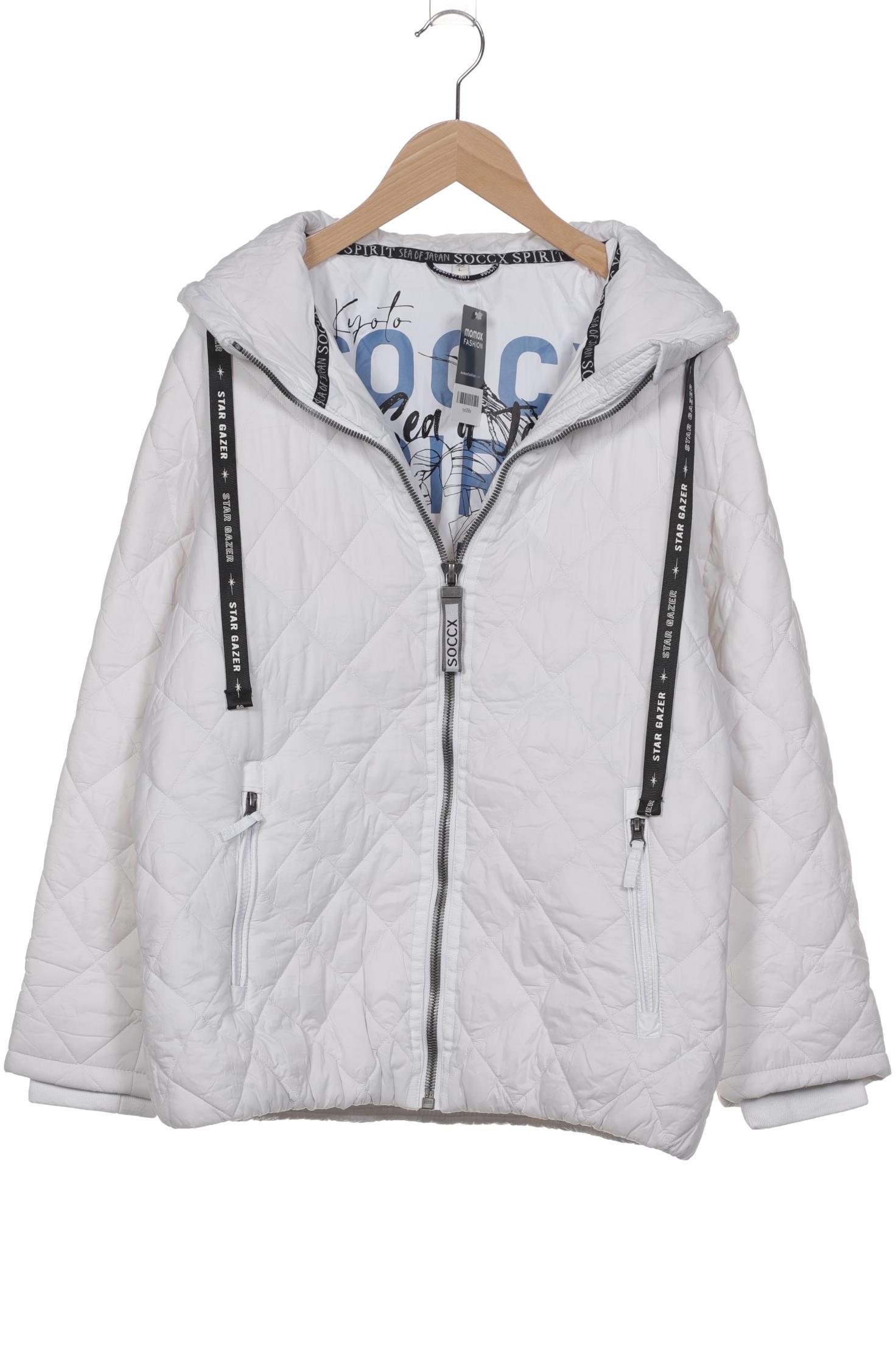 

Soccx Damen Jacke, weiß, Gr. 40