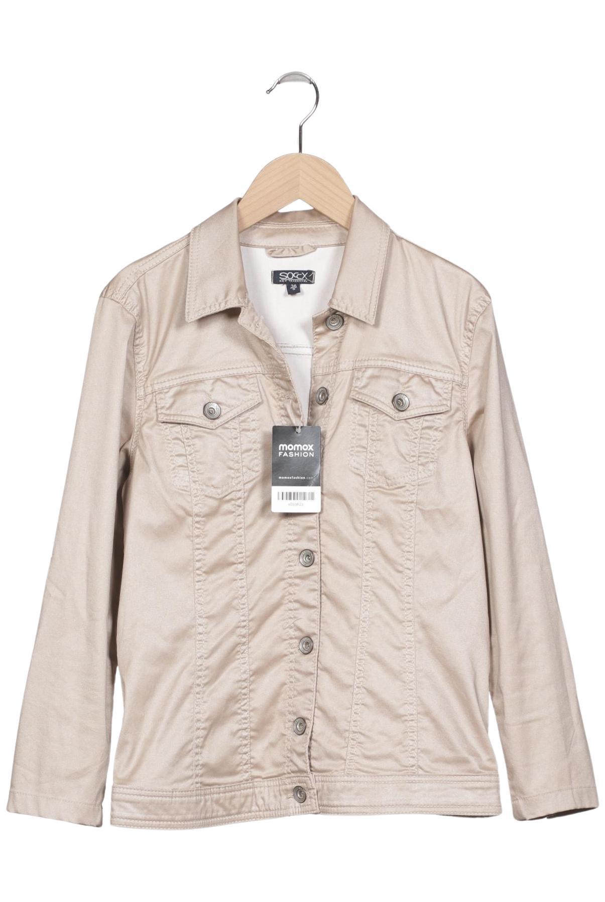 

Soccx Damen Jacke, beige, Gr. 36