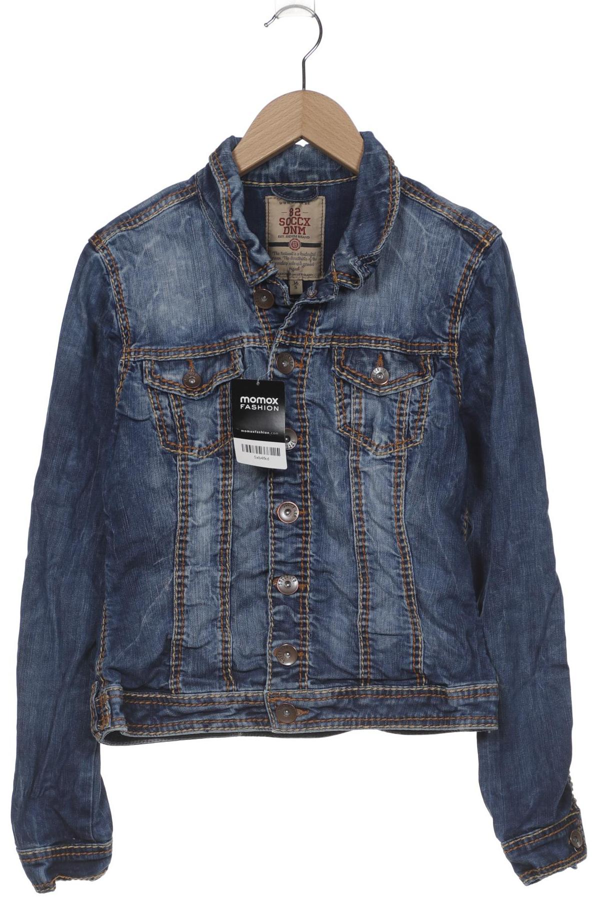 

Soccx Damen Jacke, blau, Gr. 36