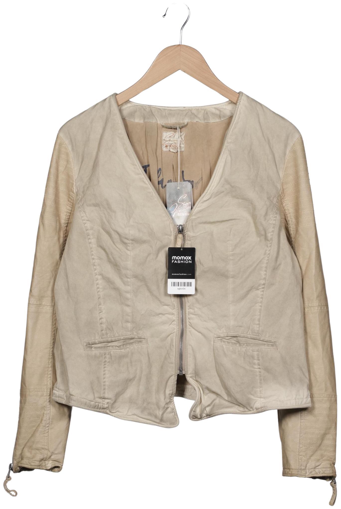 

Soccx Damen Jacke, beige, Gr. 42