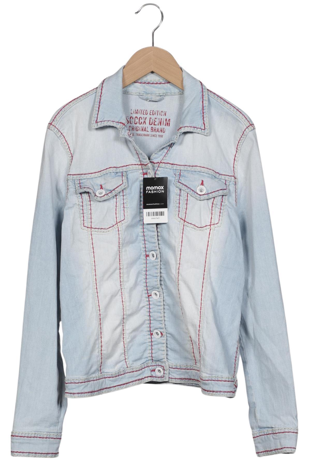 

Soccx Damen Jacke, hellblau, Gr. 38