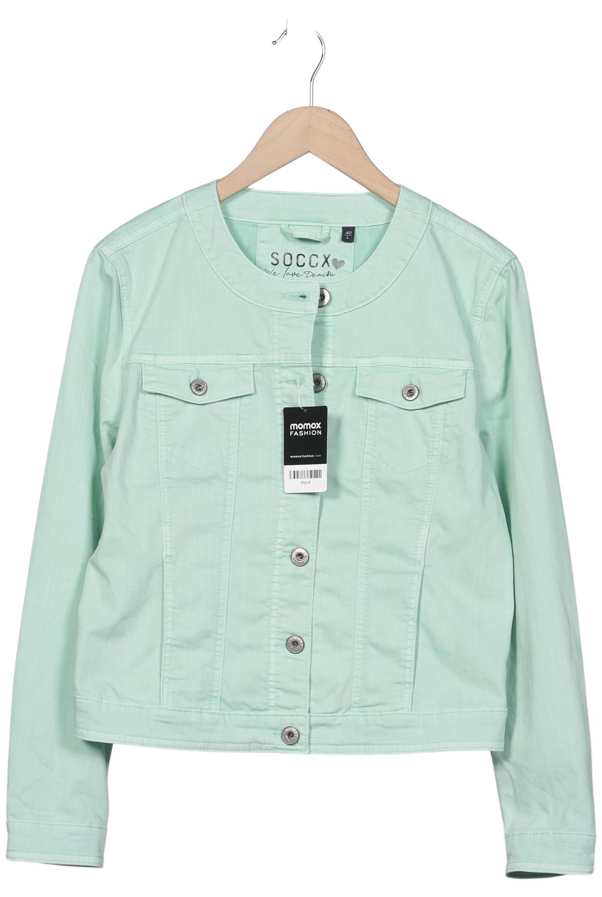 

Soccx Damen Jacke, hellgrün, Gr. 40