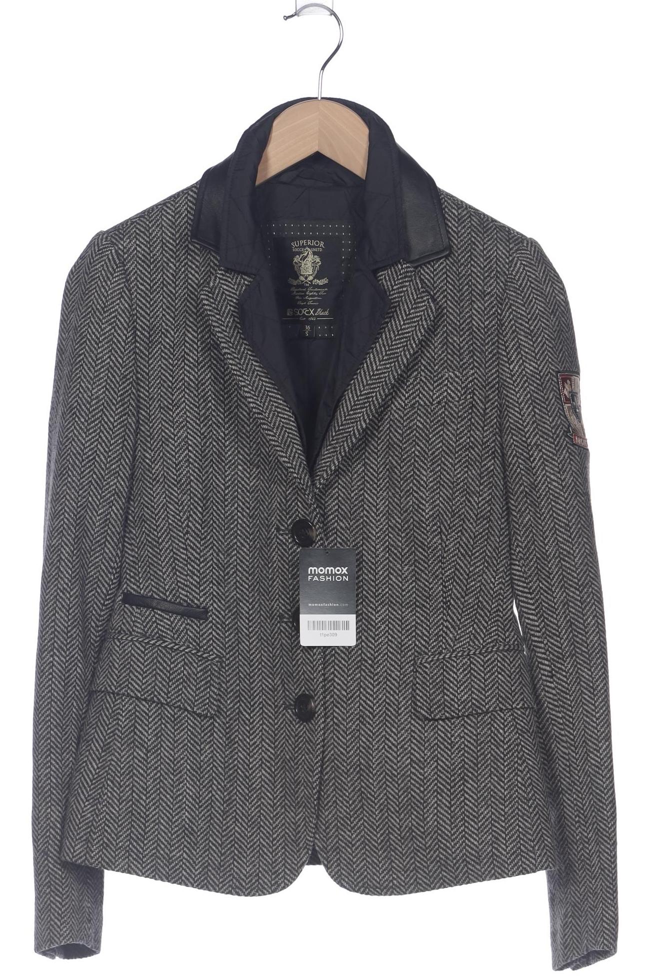 

Soccx Damen Jacke, schwarz, Gr. 36