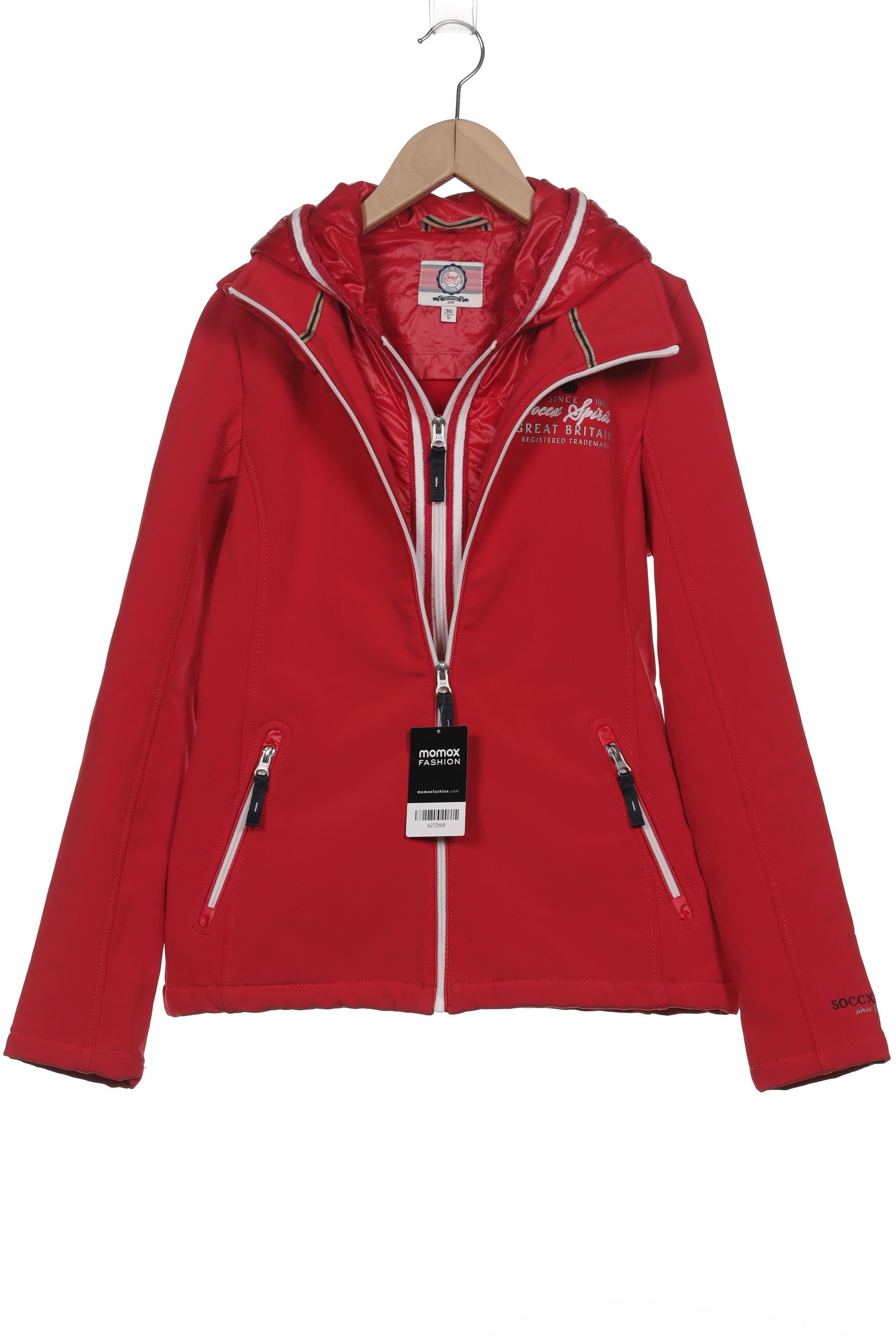 

Soccx Damen Jacke, rot, Gr. 36