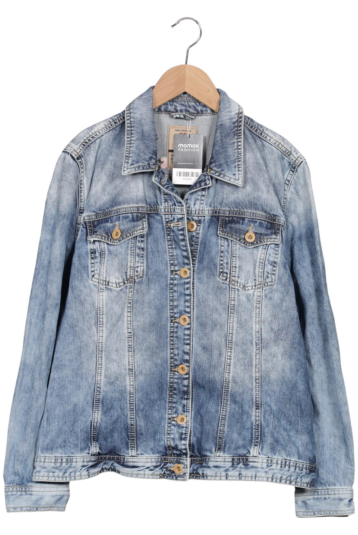 

Soccx Damen Jacke, blau, Gr. 44