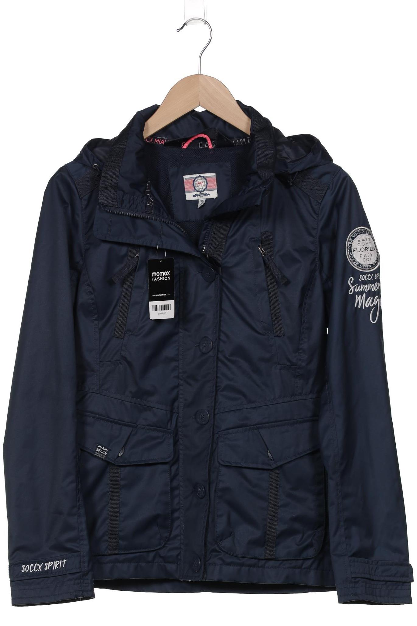 

Soccx Damen Jacke, marineblau, Gr. 36