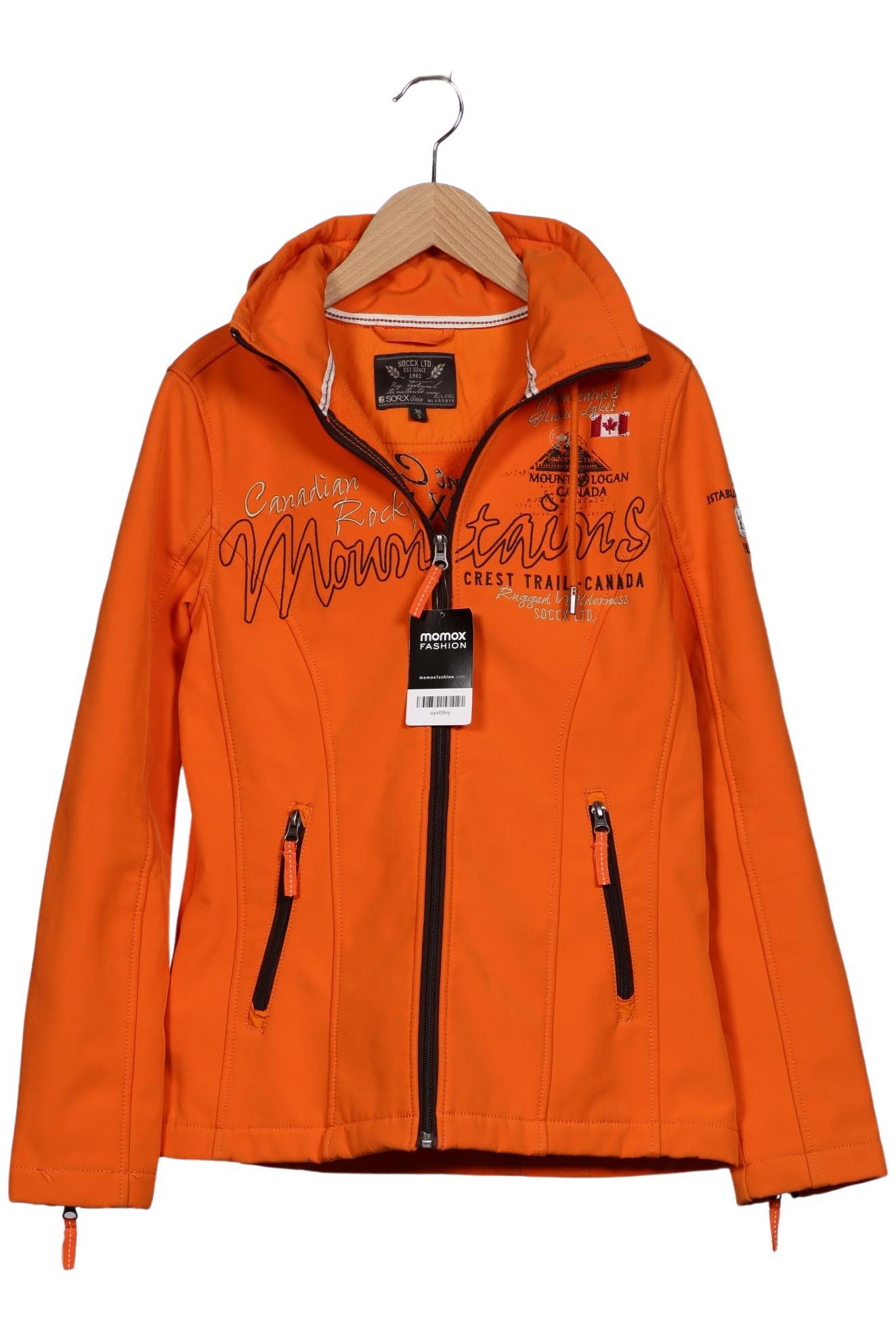 

Soccx Damen Jacke, orange, Gr. 36