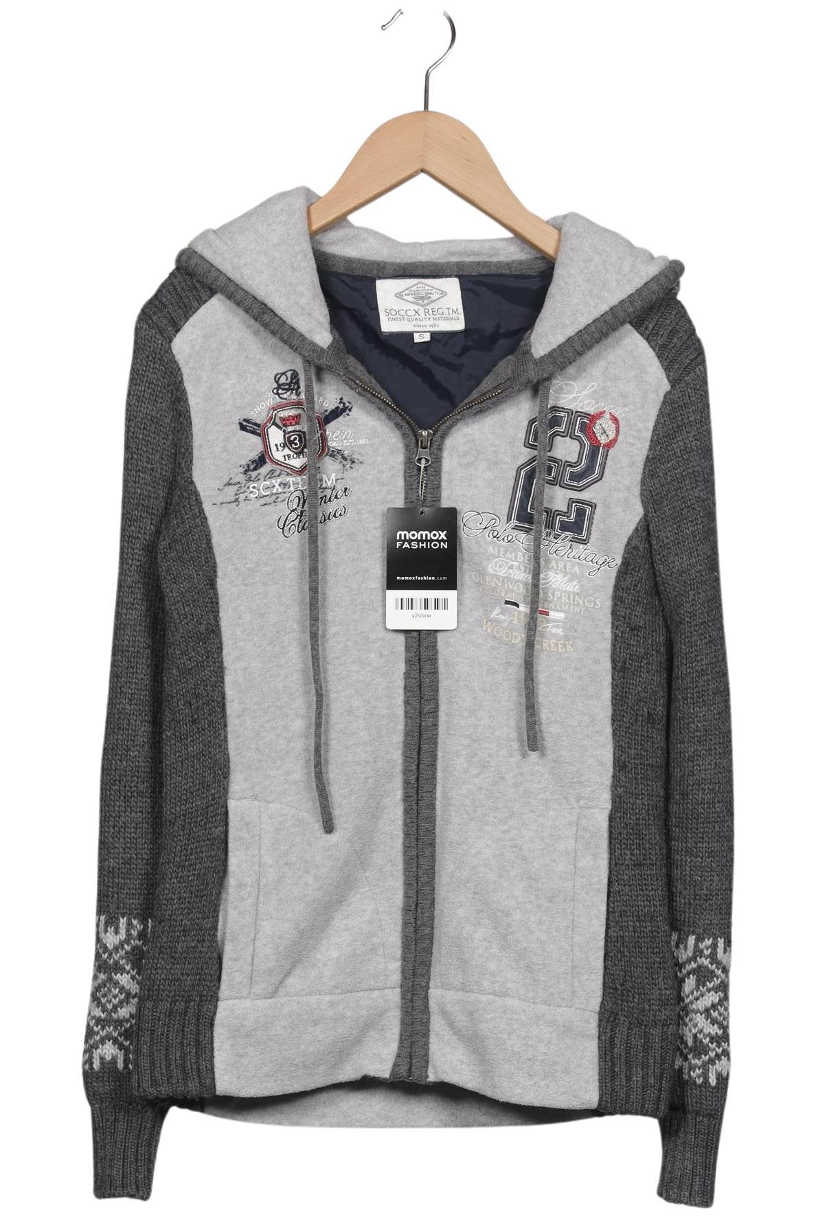 

Soccx Damen Jacke, grau, Gr. 36