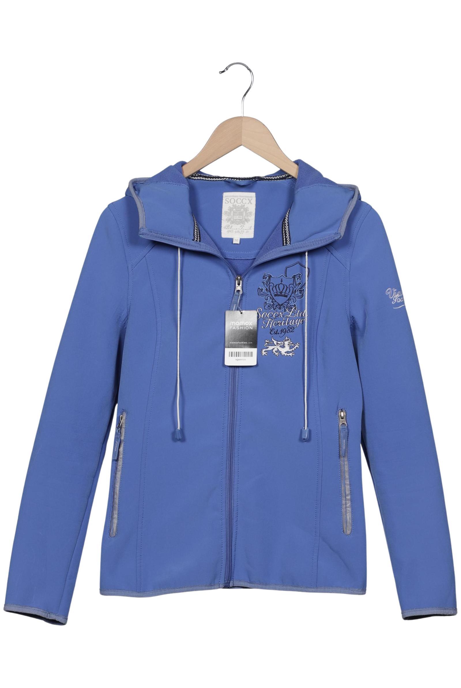 

Soccx Damen Jacke, blau, Gr. 38