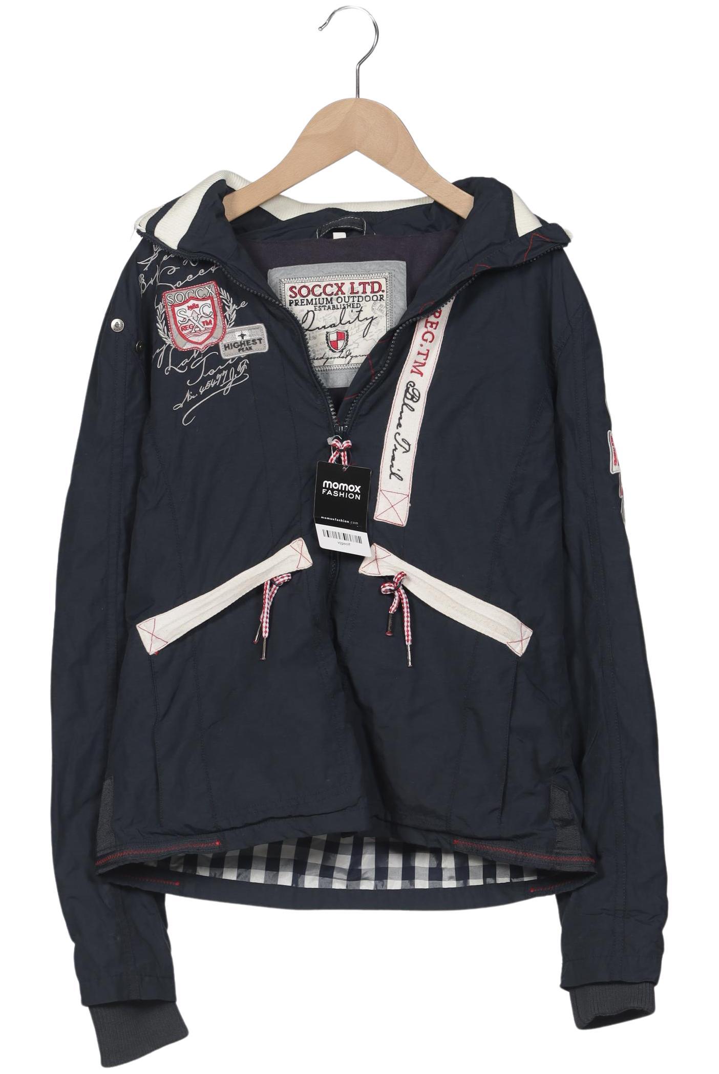 

Soccx Damen Jacke, marineblau, Gr. 36