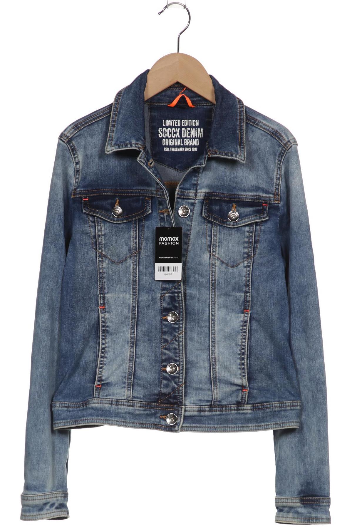 

SOCCX Damen Jacke, blau