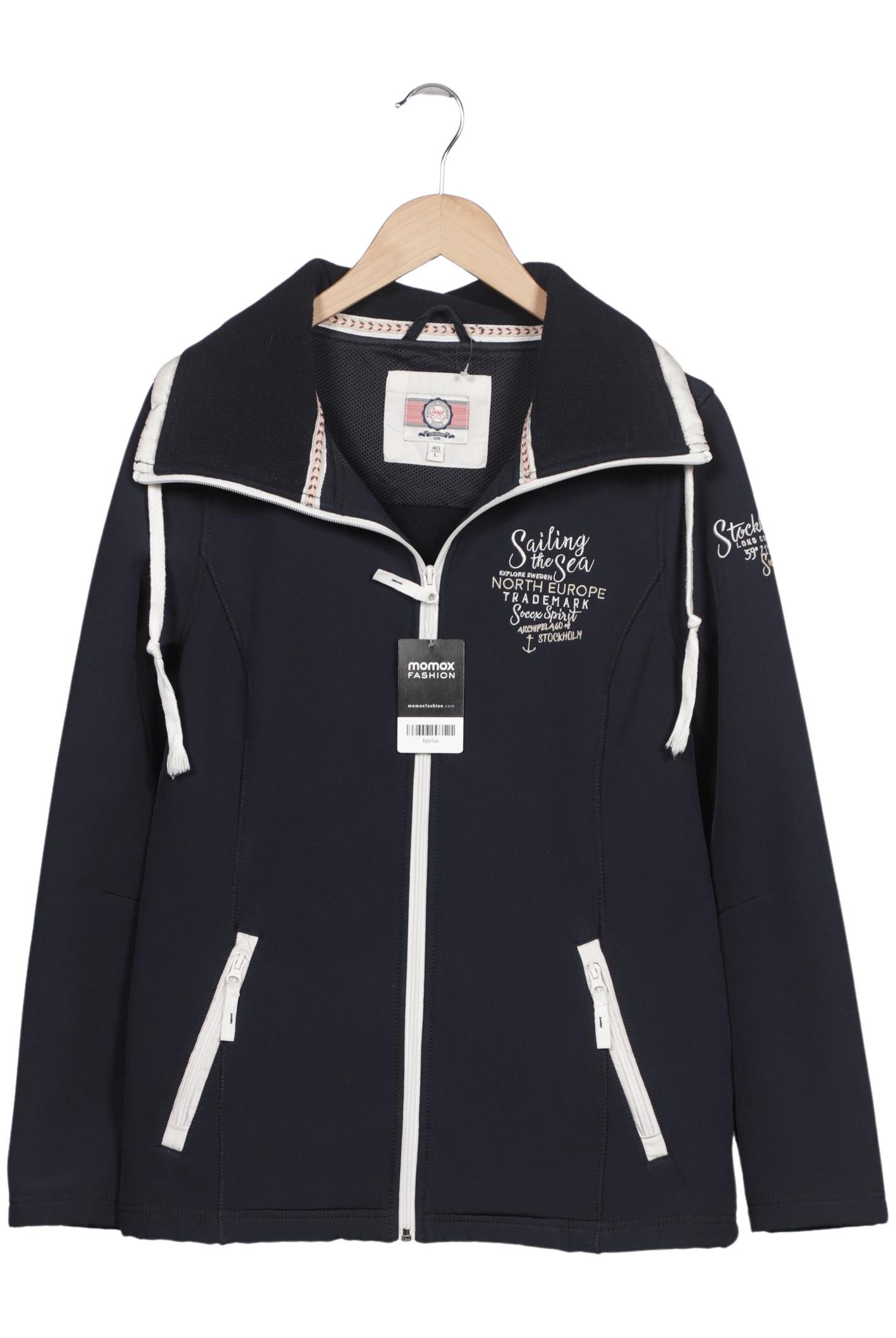 

Soccx Damen Jacke, marineblau, Gr. 40