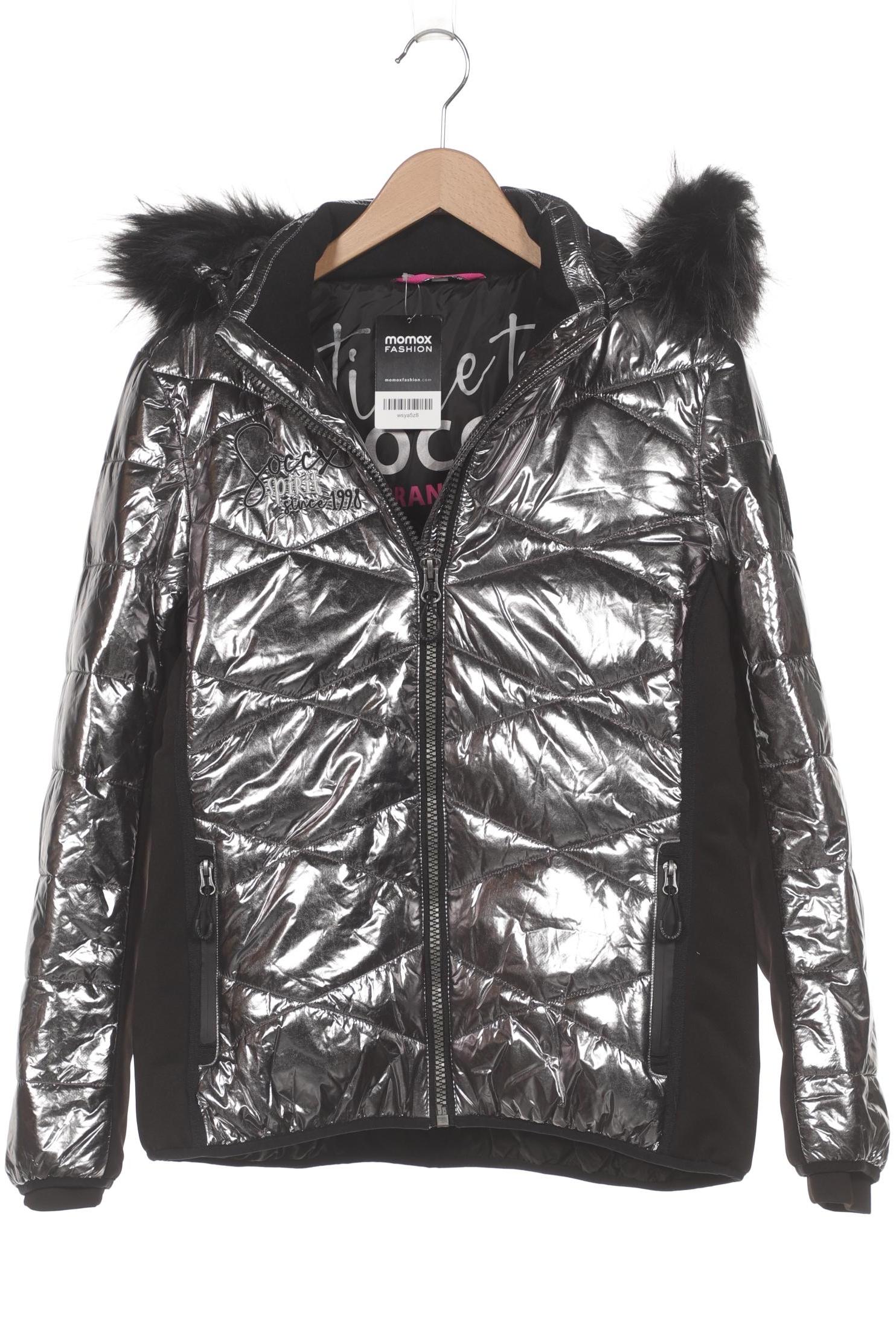 

Soccx Damen Jacke, silber, Gr. 40