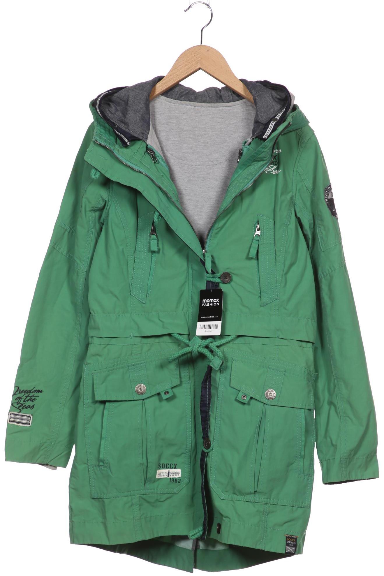 

Soccx Damen Jacke, grün, Gr. 42