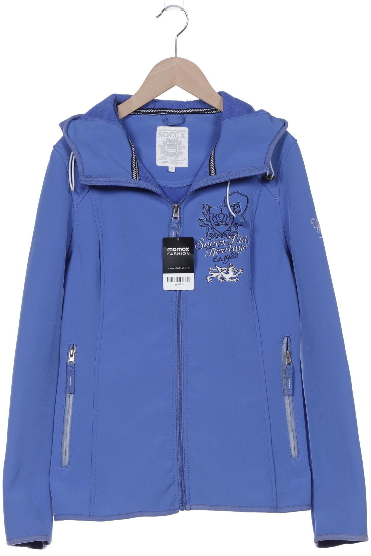 

Soccx Damen Jacke, blau, Gr. 38