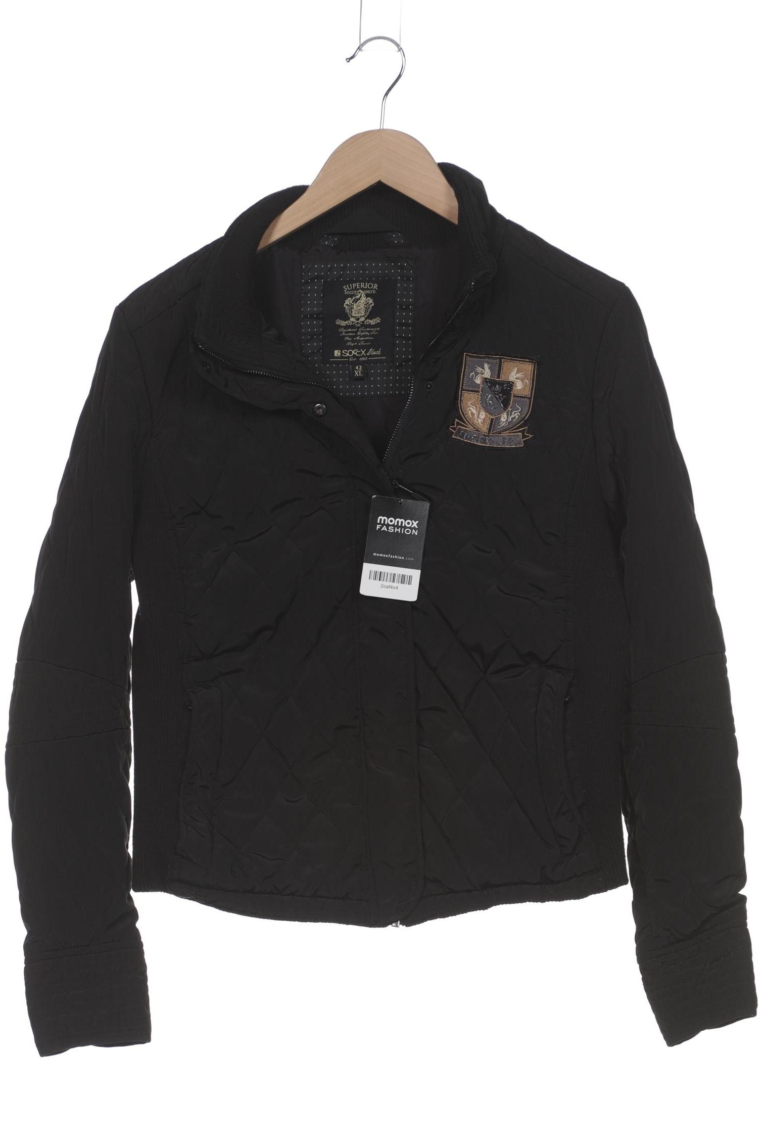 

Soccx Damen Jacke, schwarz, Gr. 42